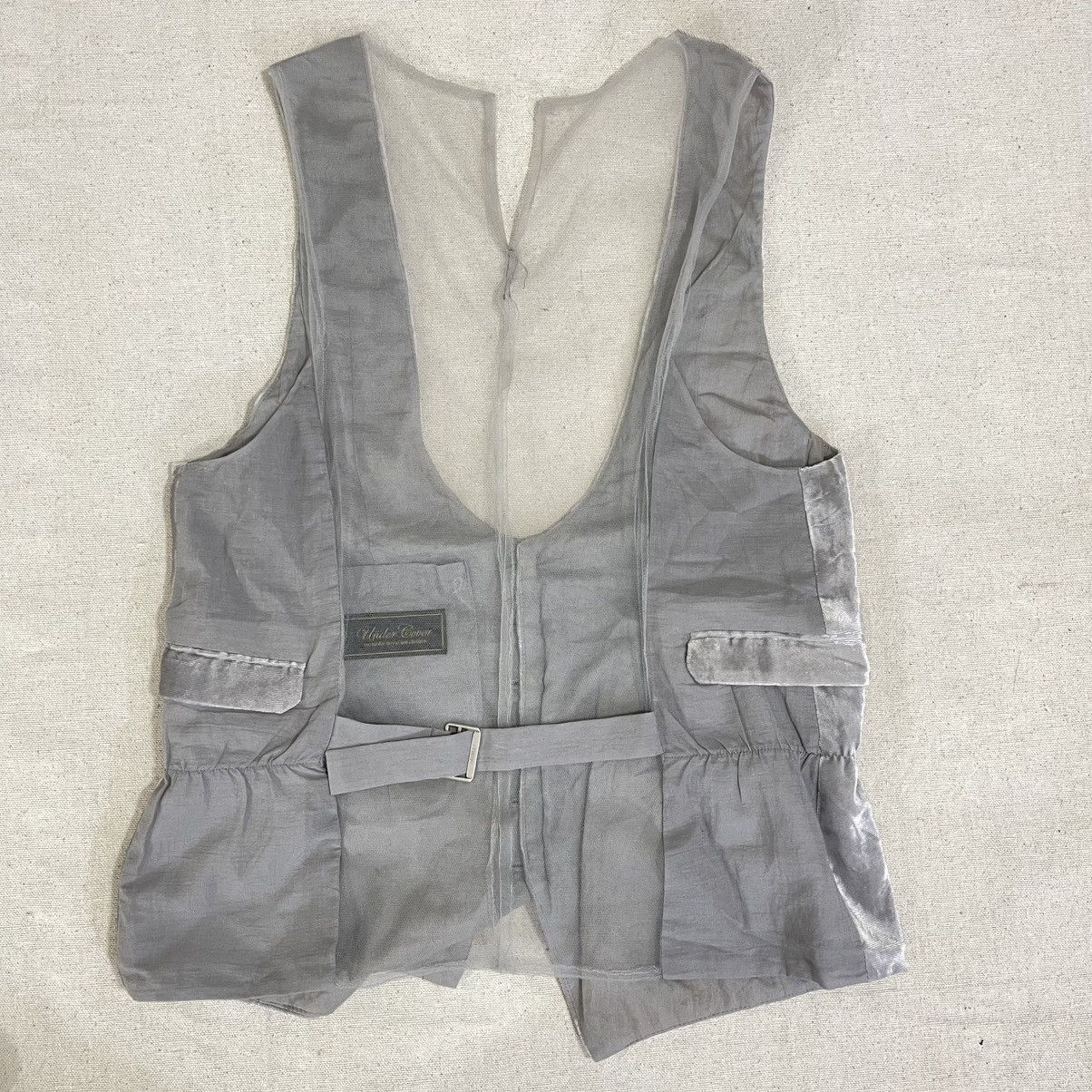 Undercover SS09 Velvet and Sheer Vest / Waistcoat Size S / US 4 / IT 40 - 11 Thumbnail