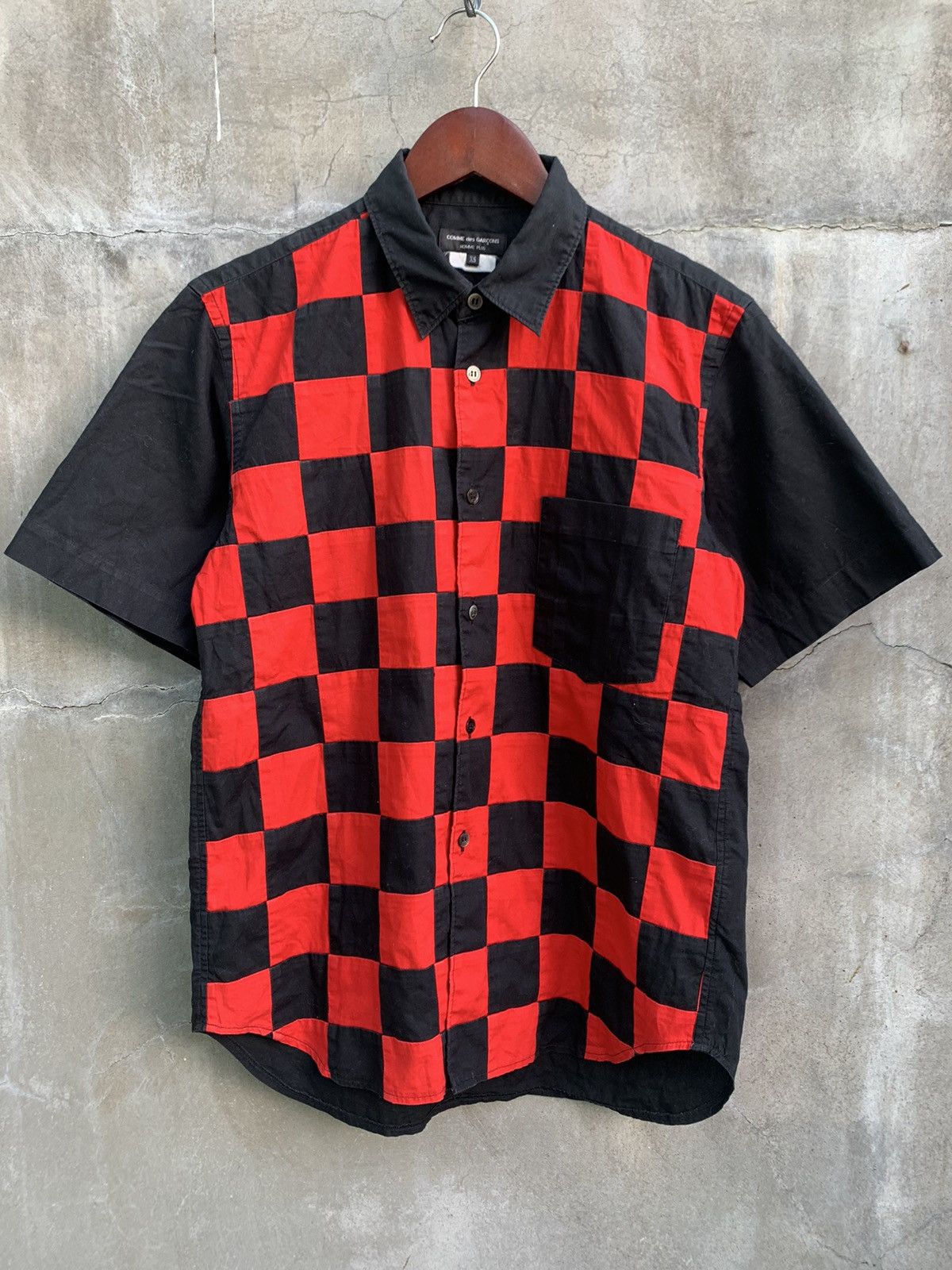 Comme des Garcons SS12 Checkerboard Button Up Shirt Size US M / EU 48-50 / 2 - 1 Thumbnail