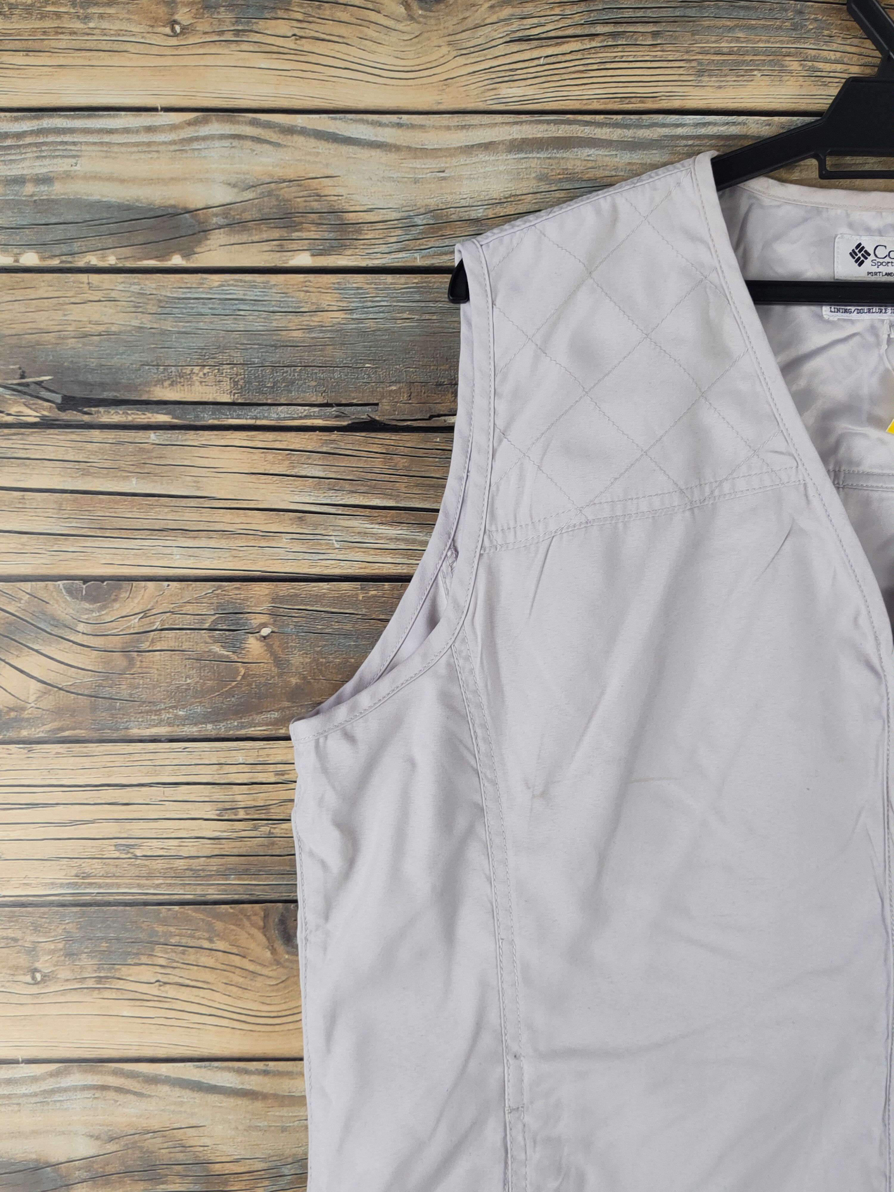 Columbia × Vintage DL Columbia Gray vintage Vests #2681 Size US XL / EU 56 / 4 - 4 Thumbnail