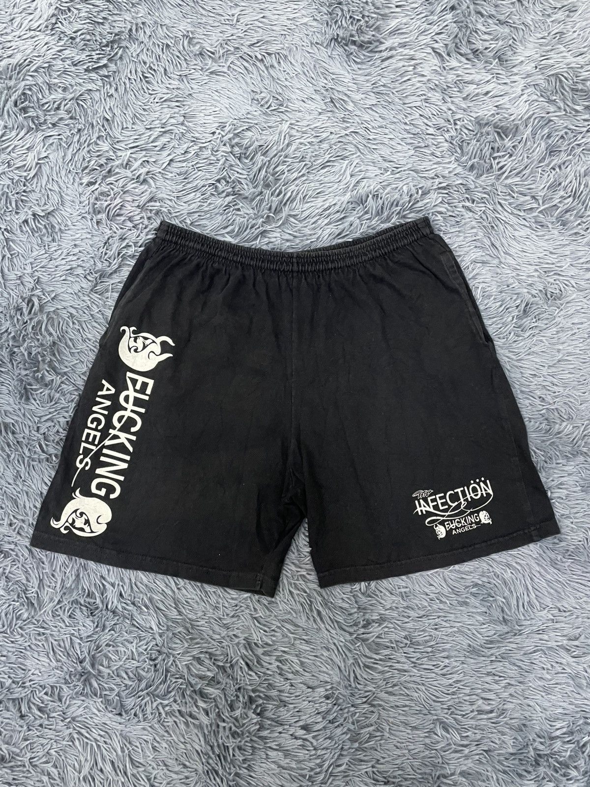 Vintage Vintage Infection fucking angels shorts Size US 32 / EU 48 - 1 Thumbnail