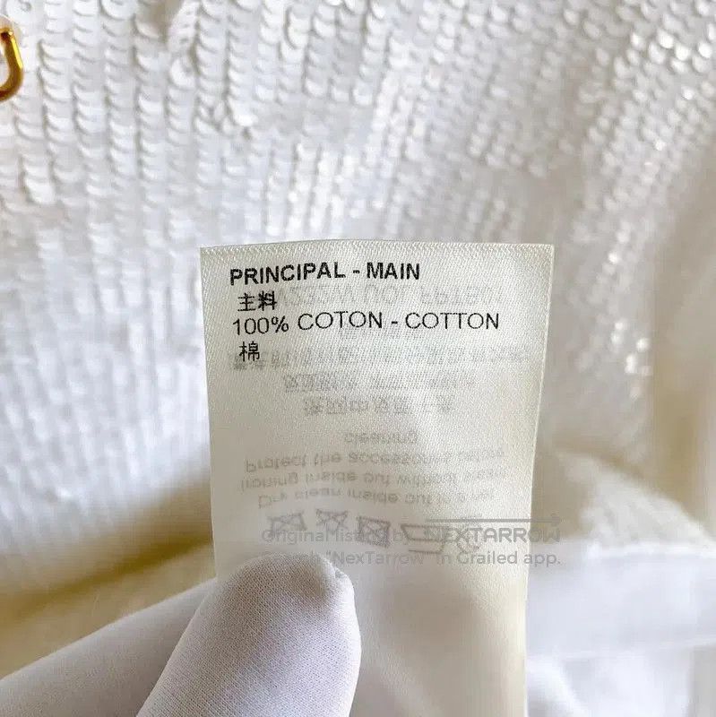 Louis Vuitton Louis Vuitton White Short Sleeve T. Size M / US 6-8 / IT 42-44 - 8 Thumbnail