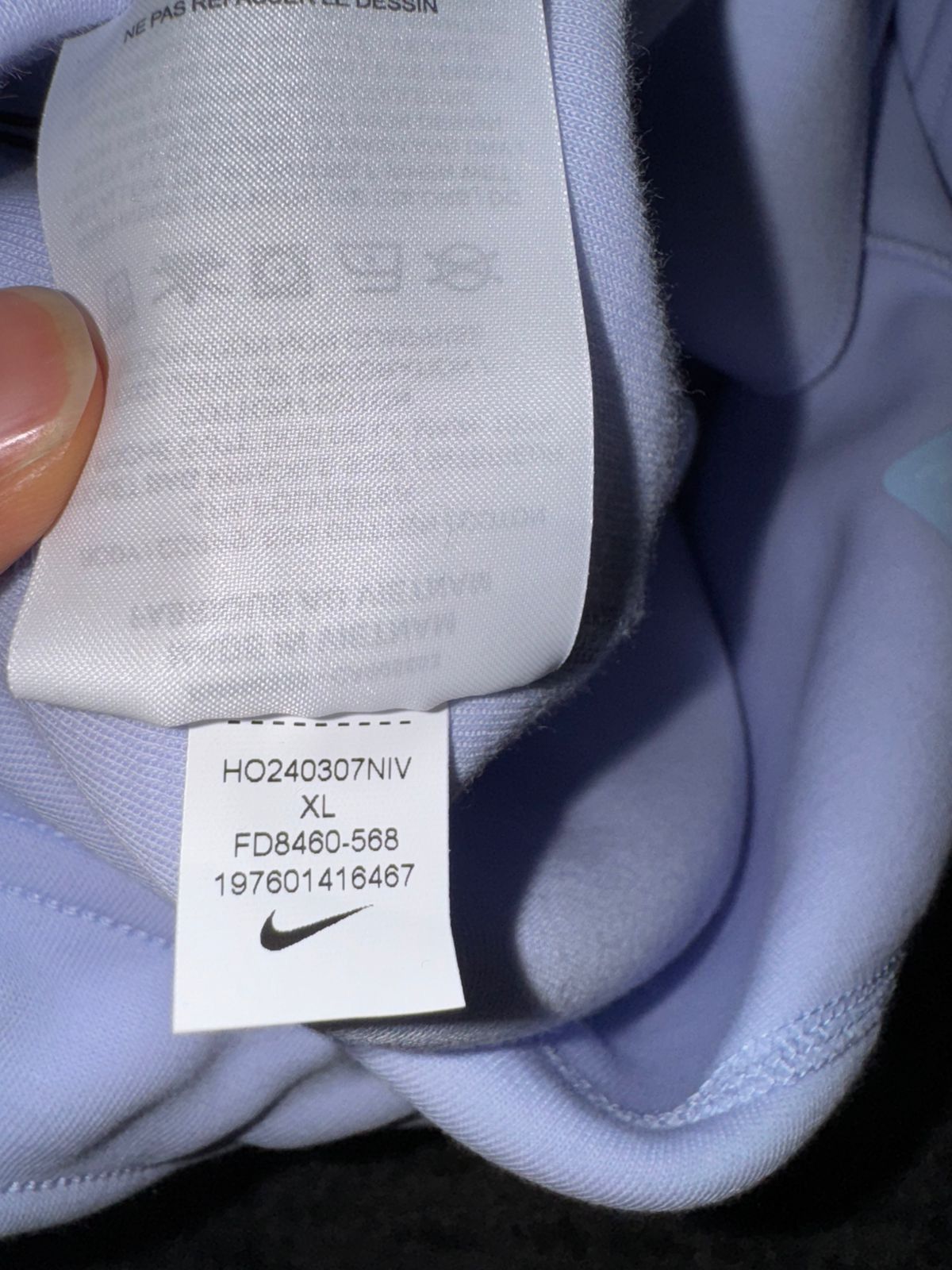 Drake × NOCTA × Nike Nocta x Nike Purple Tech Fleece Set (XXL,XL) Size US XL / EU 56 / 4 - 6 Thumbnail