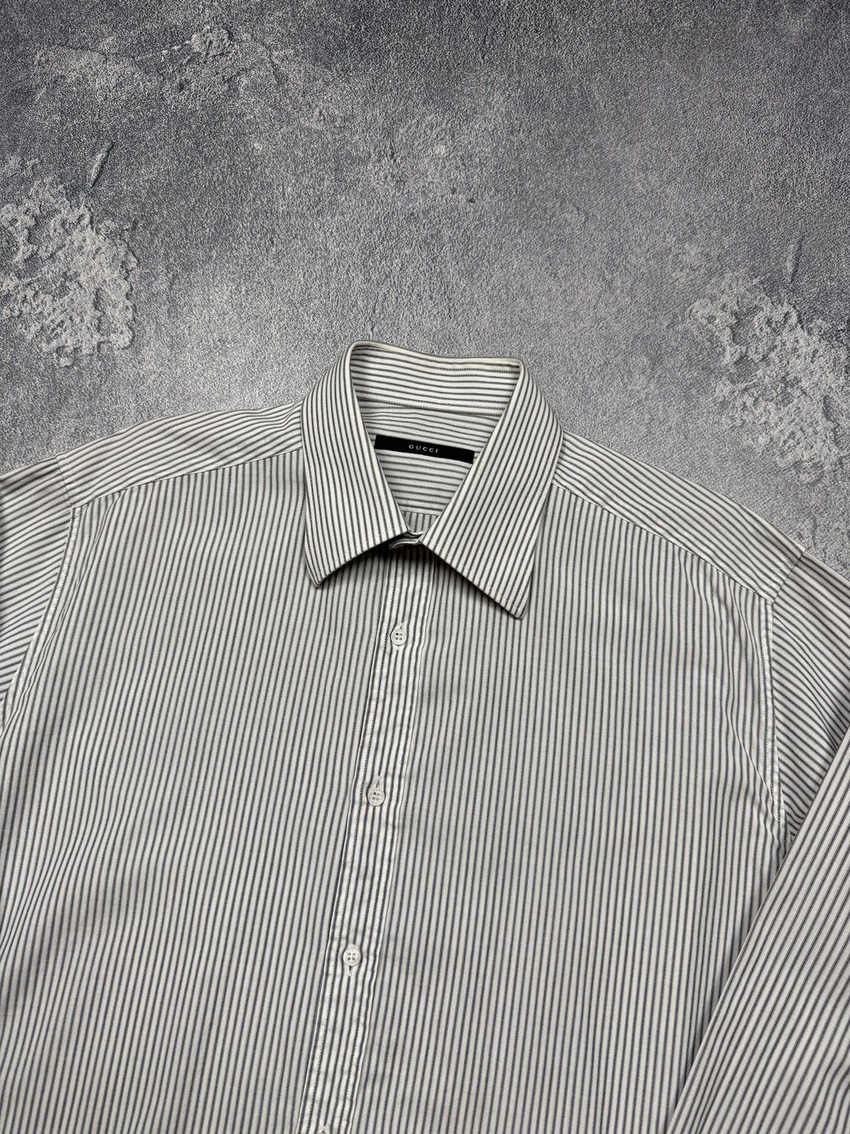 Gucci Gucci Striped Shirt Button Up Size US XL / EU 56 / 4 - 3 Thumbnail