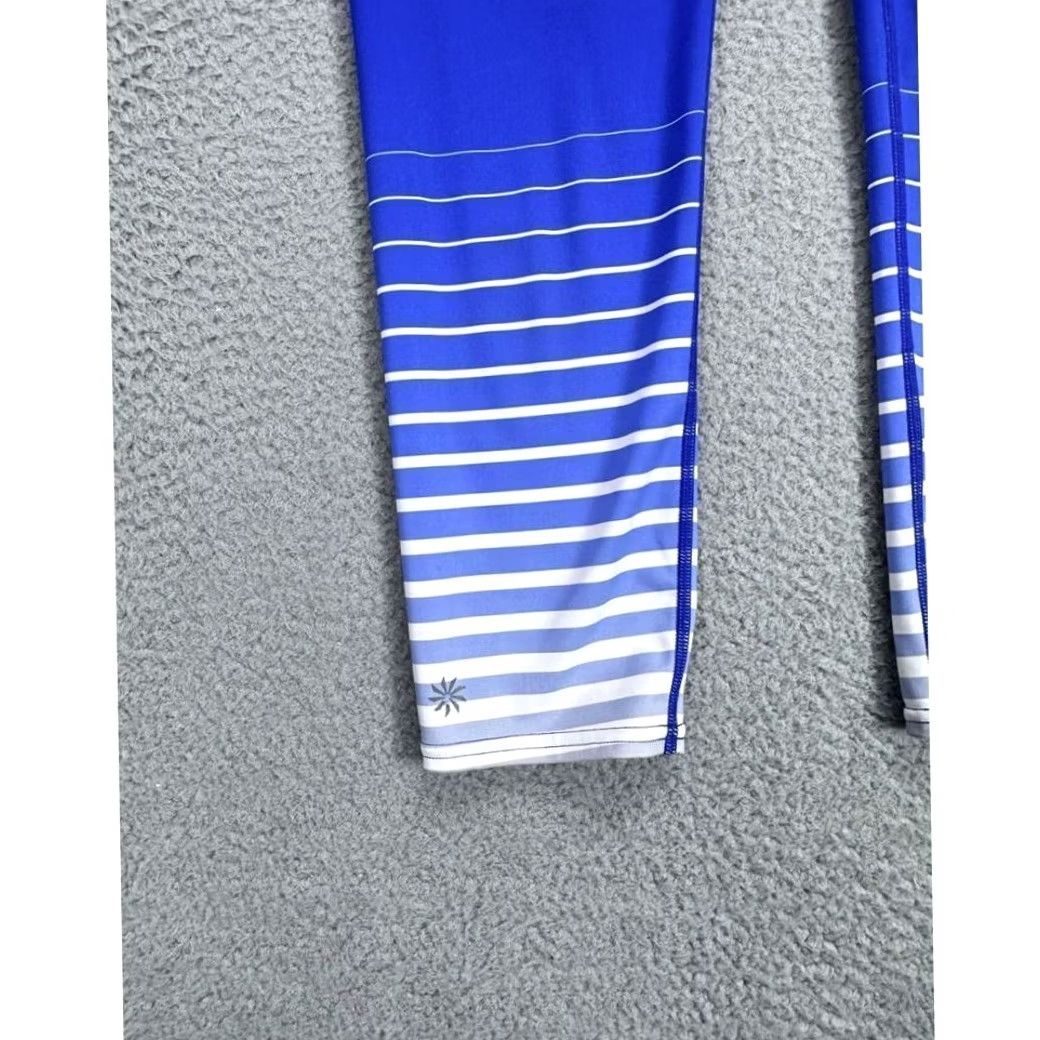 Athleta Athleta Leggings Womens Small Blue White Yoga Gym Running Athletic Workout Shirt? Size 28" / US 6 / IT 42 - 6 Thumbnail