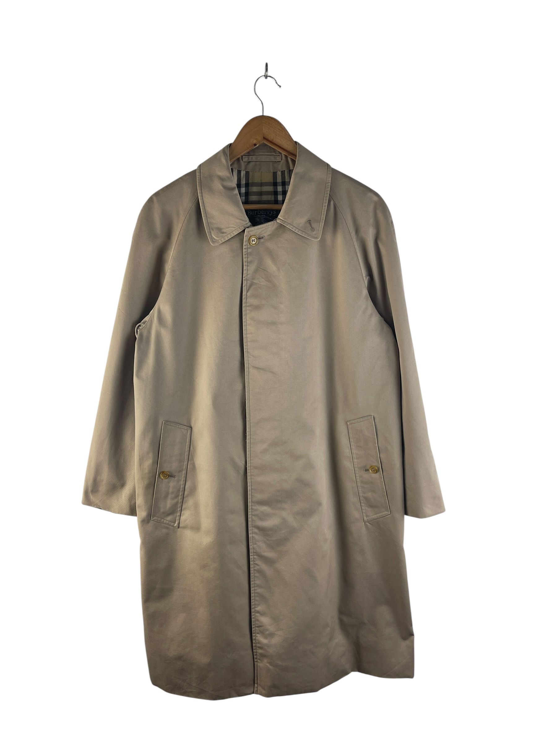Burberry Vintage Burberrys London Piccadilly Car Coat Nova Check Size US M / EU 48-50 / 2 - 2 Thumbnail