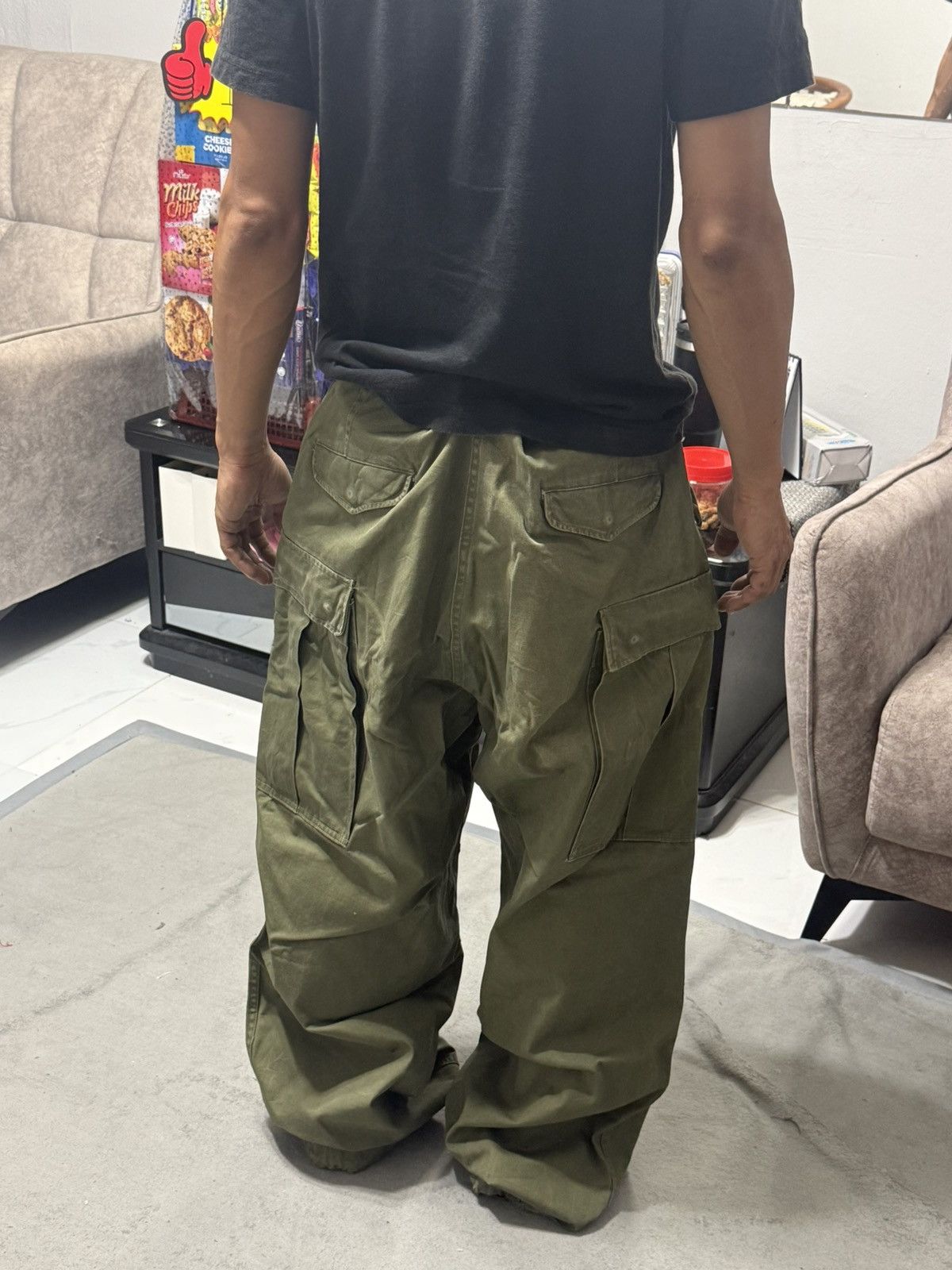 Vintage Vintage 50s M-1951 Military Cargo Pants Size US 32 / EU 48 - 18 Thumbnail