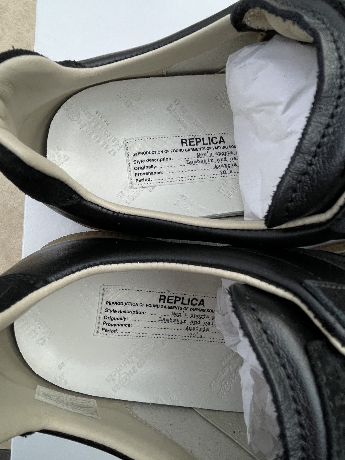 Maison Margiela Maison Margiela GAT Black Gum Size 40/7 US BRAND NEW Size US 7 / EU 40 - 7 Thumbnail