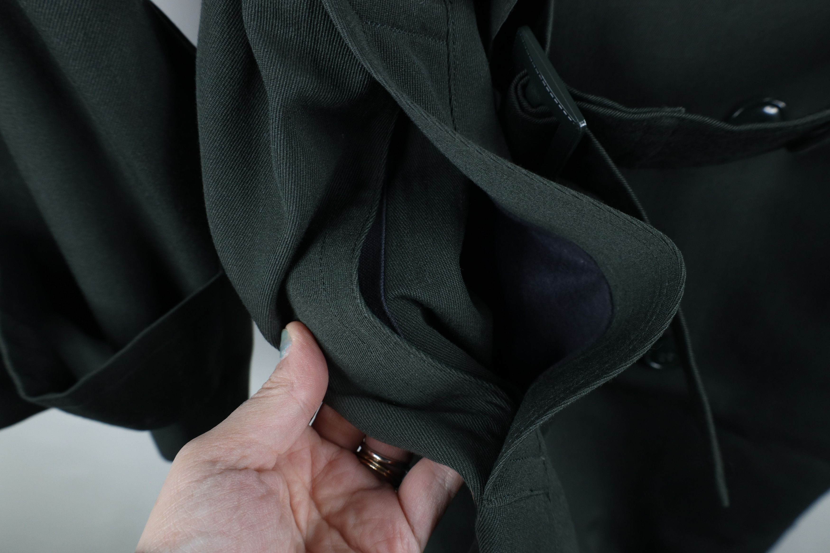 Vintage Vintage 70s Vietnam War Gabardine Lined Trench Coat Overcoat Size US L / EU 52-54 / 3 - 6 Thumbnail
