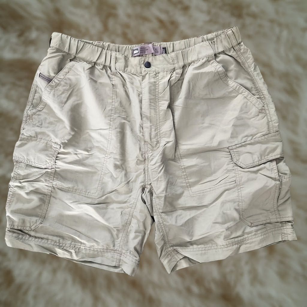 Vintage REI Shorts Mens XL Travel Hiking Outdoor UPF 50 Sage Cargo Pockets Fishing Camp Green Outdoor Mens XL Cargo Pocket Shorts Size US 36 / EU 52 - 1 Thumbnail