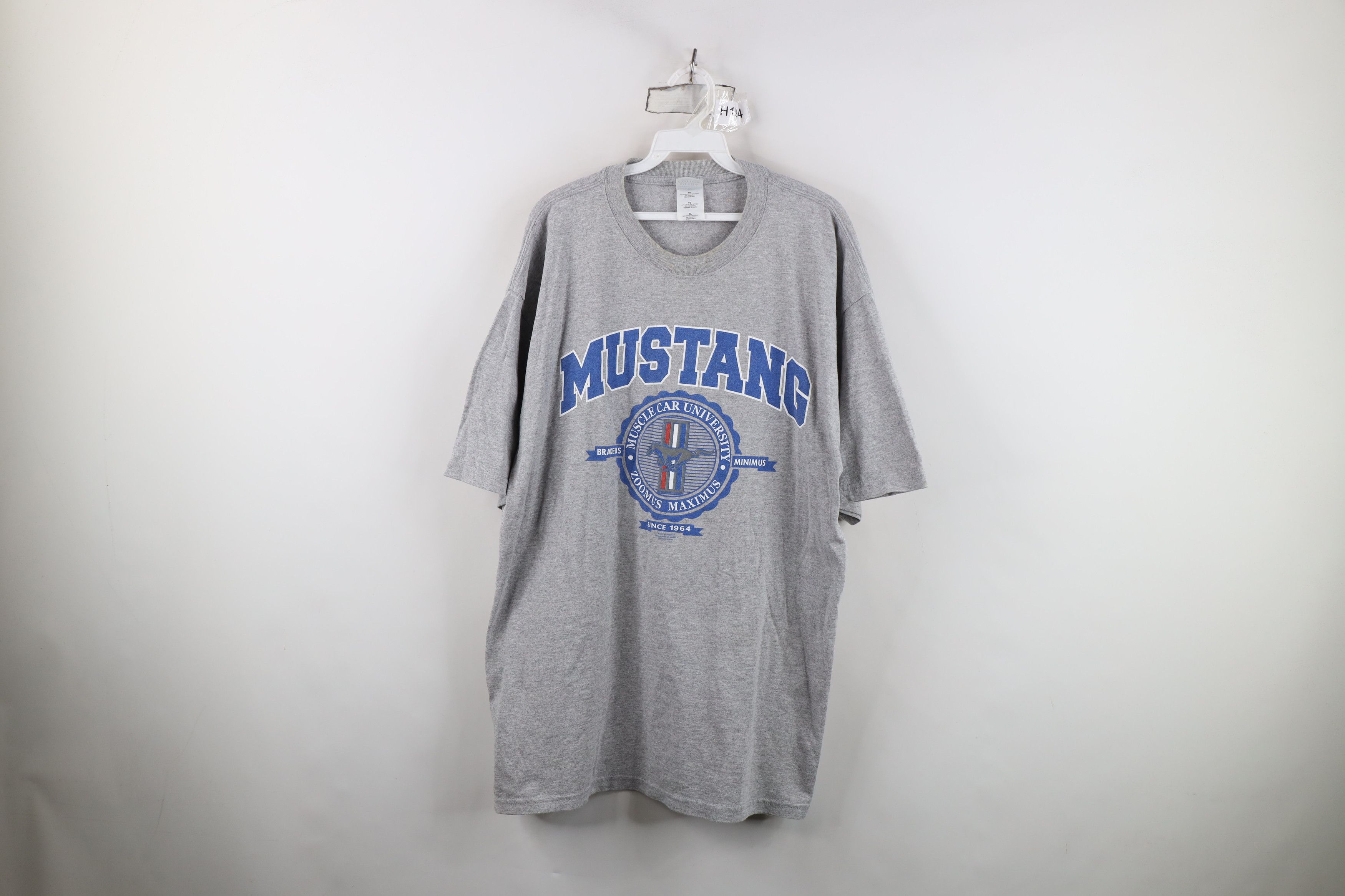 Vintage Vintage 90s Y2K Ford Motor Co Mustang Muscle Car T-Shirt Size US XL / EU 56 / 4 - 1 Thumbnail