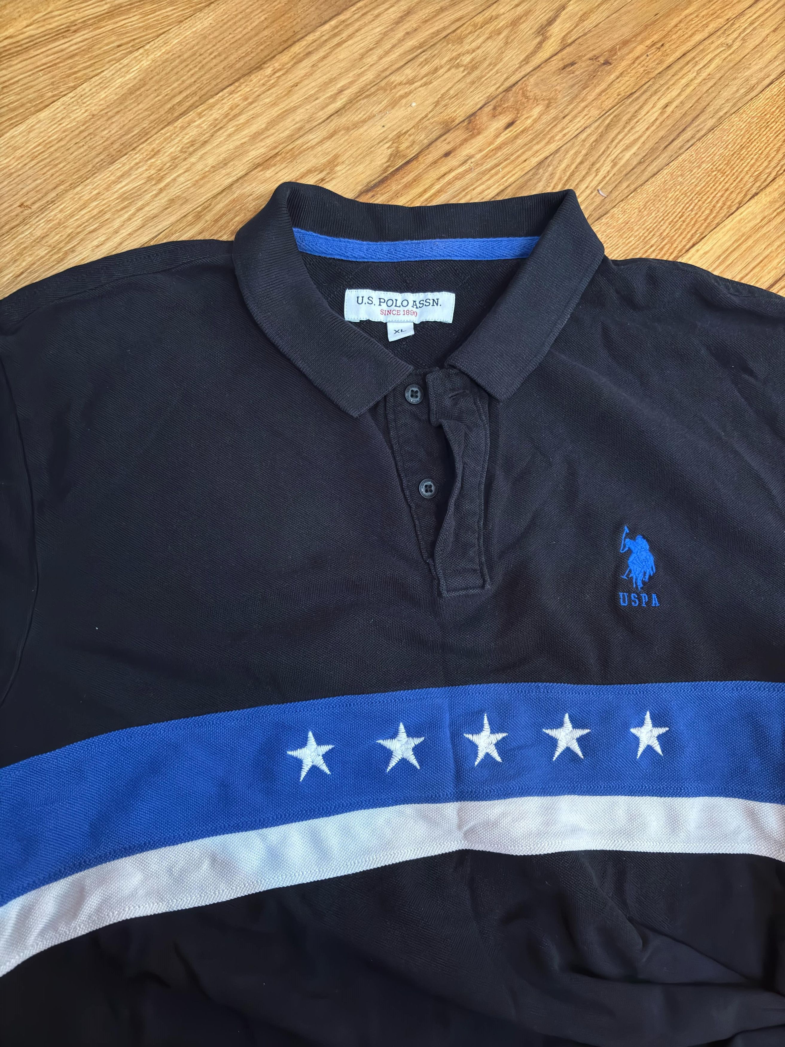U.S. Polo Assn. Vintage U.S. POLO ASSN sіze XL Men's Polo T-Shirt Size US XL / EU 56 / 4 - 4 Thumbnail