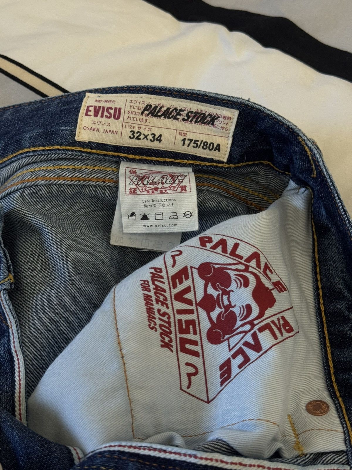 Evisu × Palace Evisu x Palace Dice Denim 2024 Size US 32 / EU 48 - 7 Thumbnail