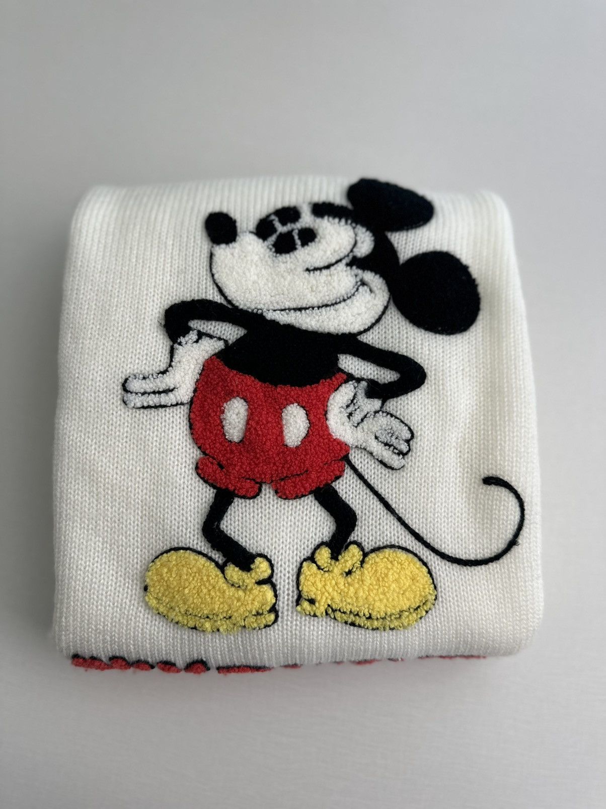 Disney VNTG 70s Disney Character Fashions Mickey Mouse Knit Sweater Size US L / EU 52-54 / 3 - 2 Thumbnail