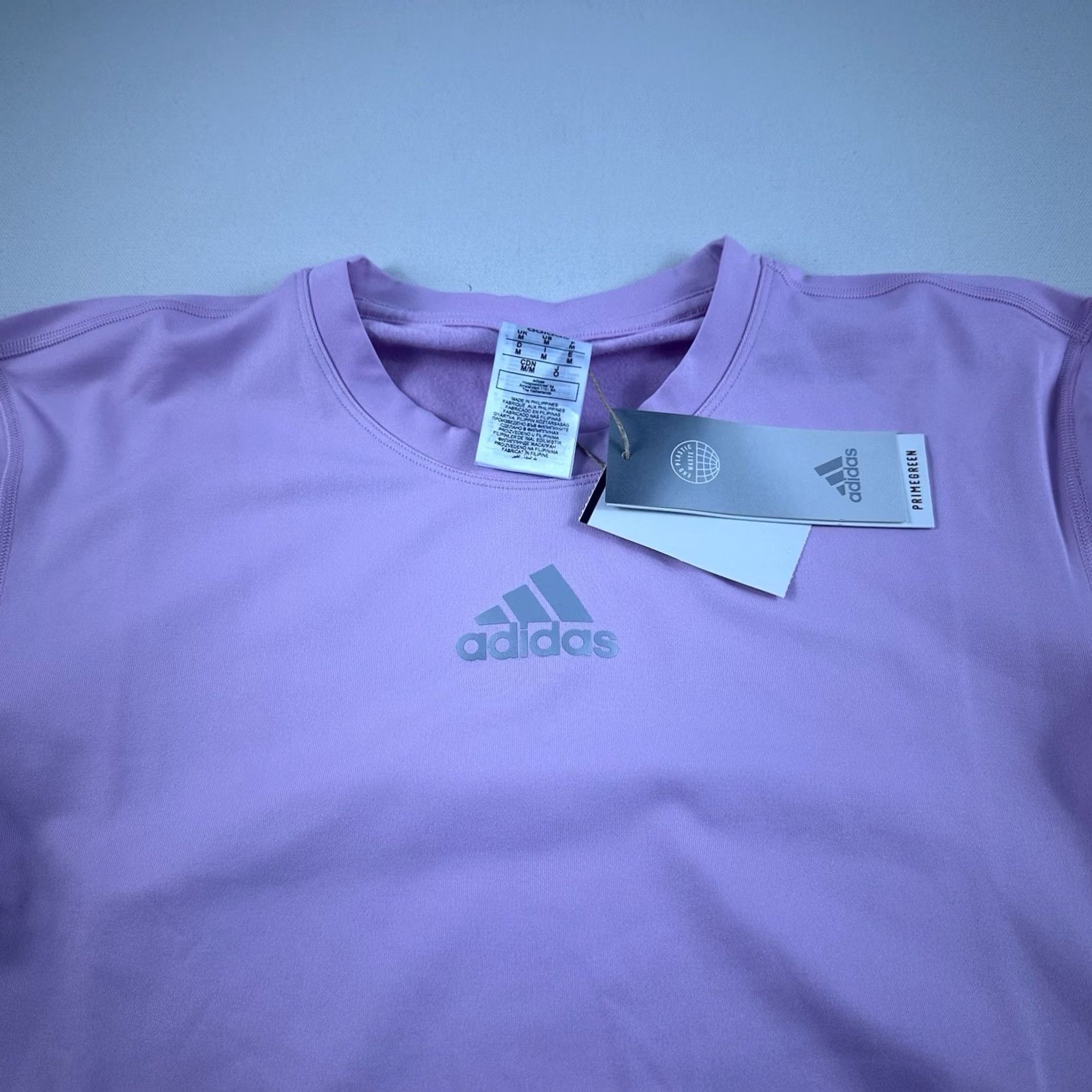 Adidas Adidas TF LS Top CR Men’s M Pink Futbol Soccer Active Training Gym Sports Shirt Size US M / EU 48-50 / 2 - 3 Thumbnail