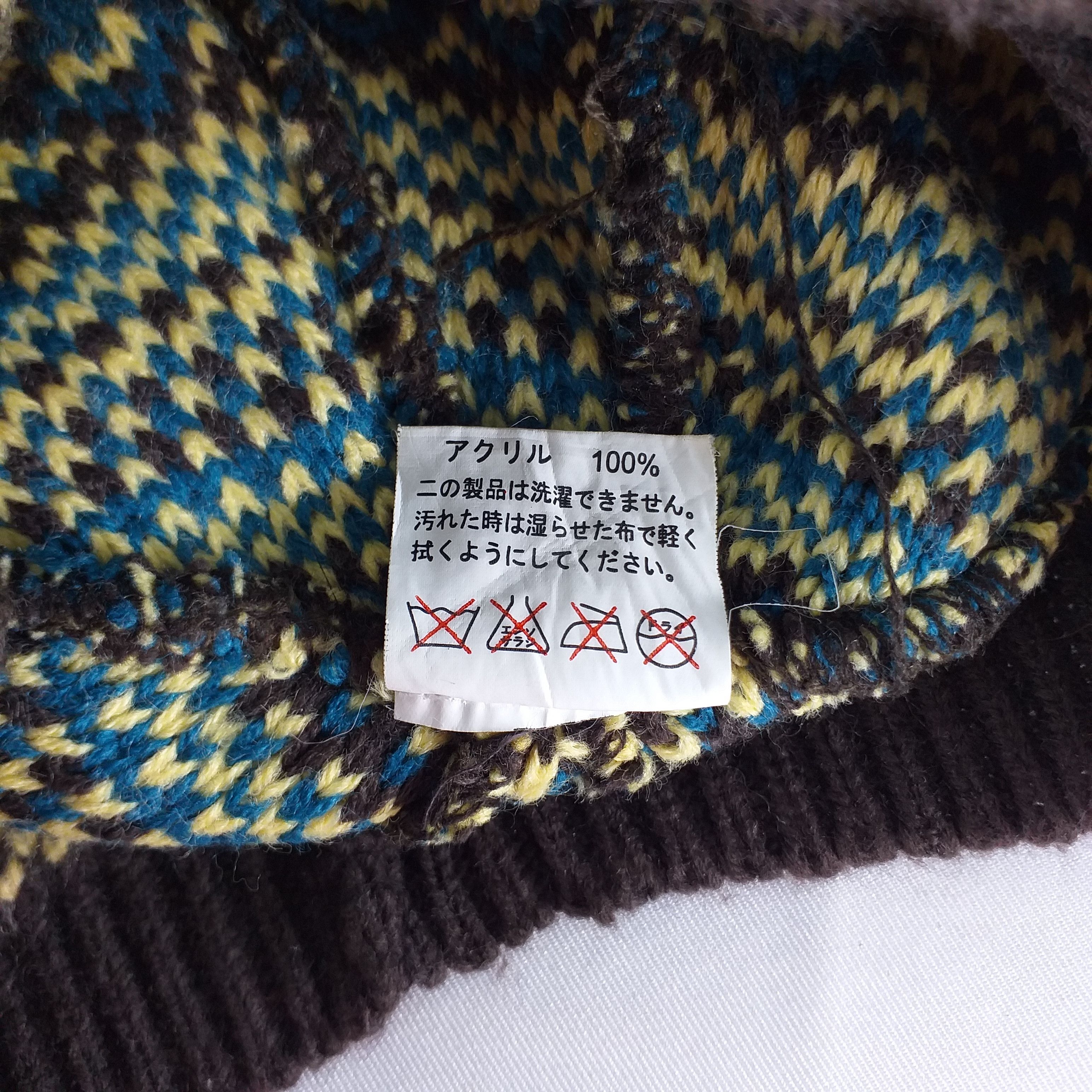 Vintage Vintage Amusing Design Snow Cap Hat Beanie -BN260 Size ONE SIZE - 4 Thumbnail