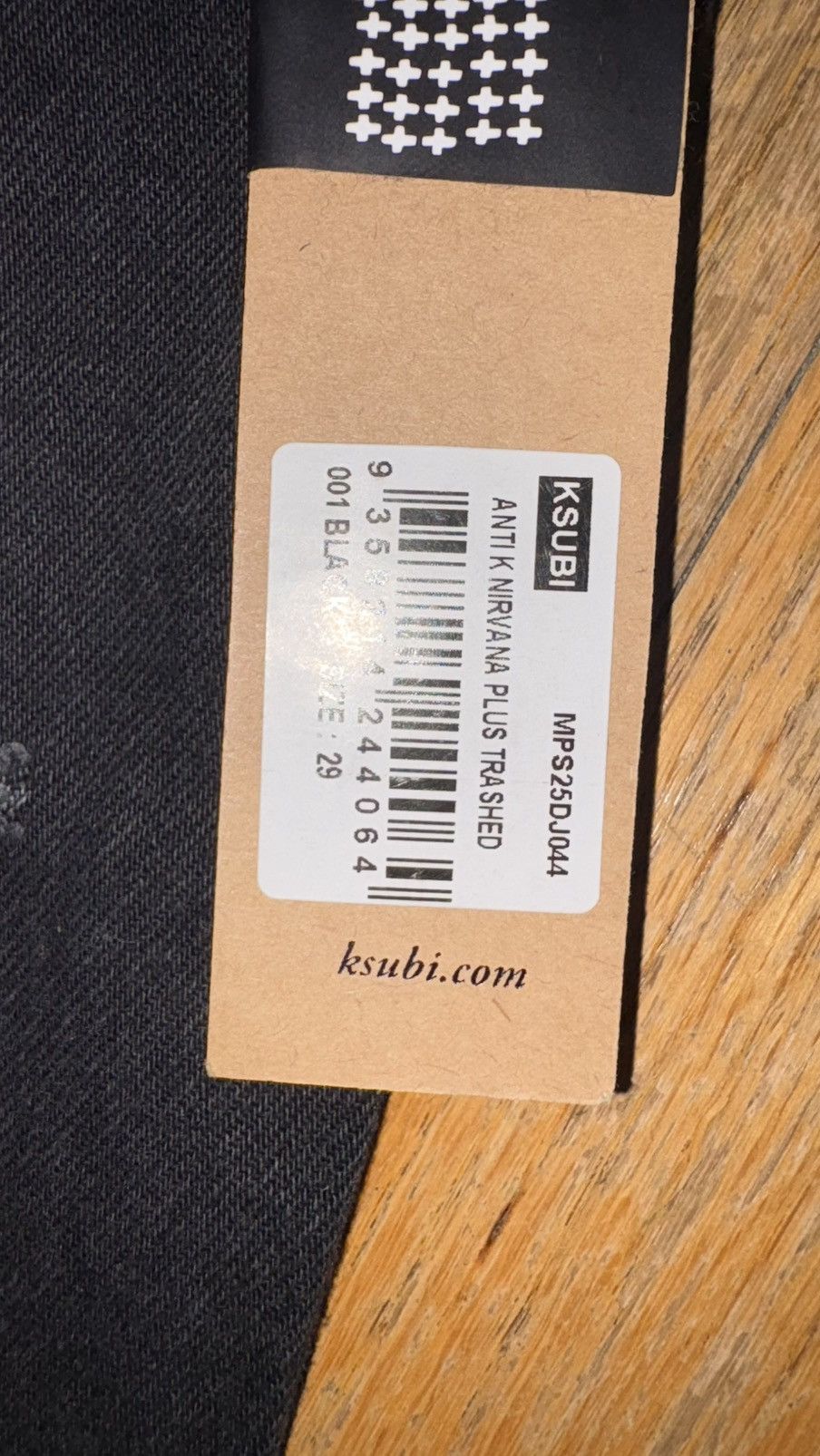 Ksubi Anti K Nirvana Plus