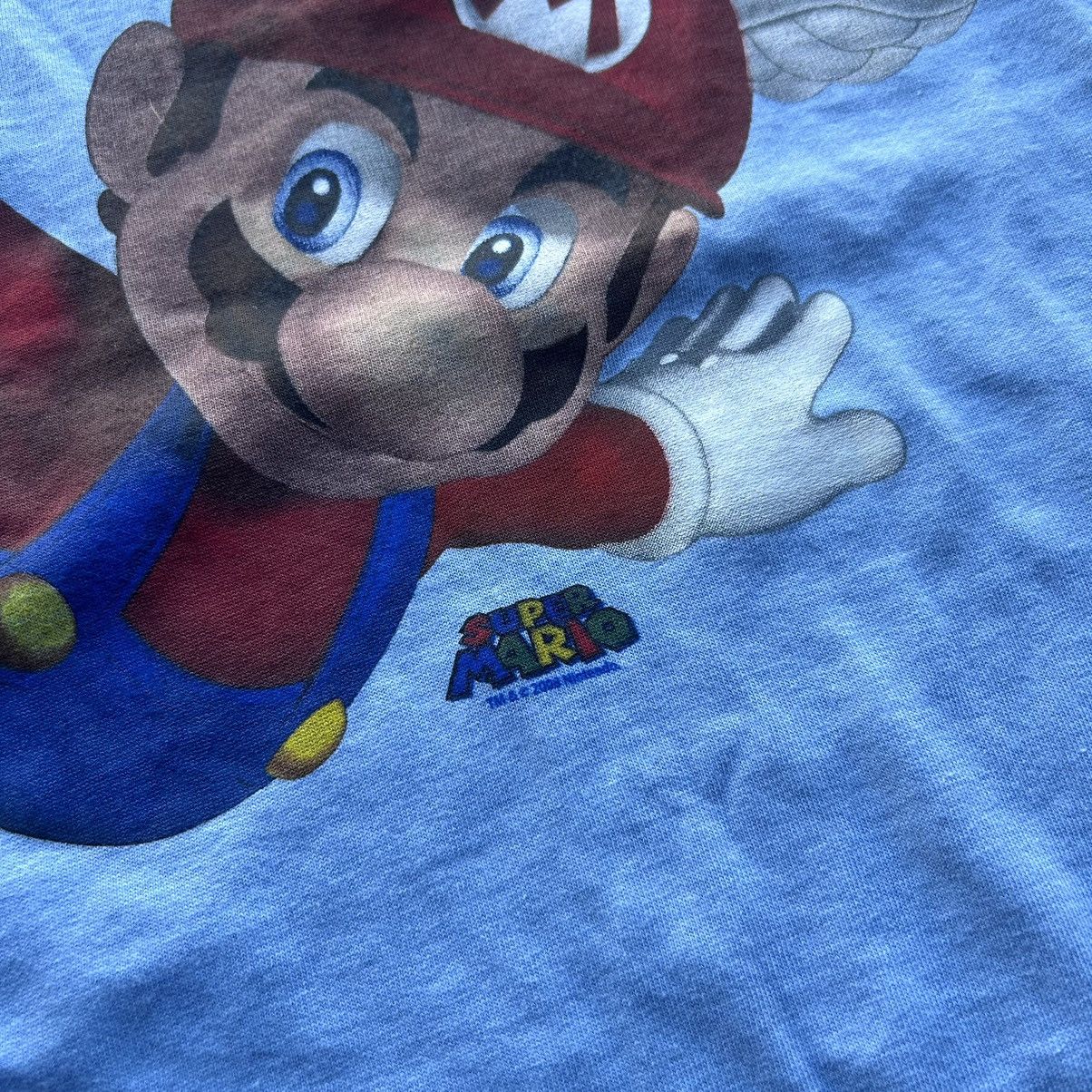 Nintendo × Vintage Y2K 08 super Mario wingman graphic Mario tee shirt Size US L / EU 52-54 / 3 - 4 Thumbnail