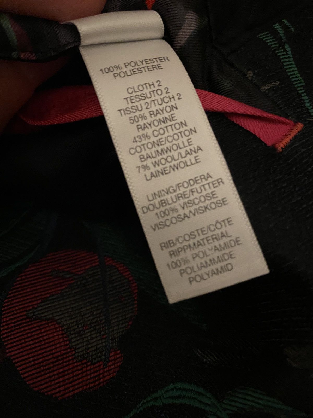 Paul Smith Paul Smith Cockatoo Print Bomber Jacket (Size M) Size US M / EU 48-50 / 2 - 6 Thumbnail