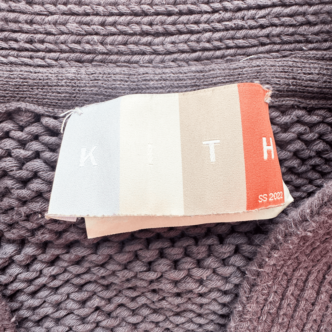 Kith Kith Weirfield Cardigan Battleship (L) Size US L / EU 52-54 / 3 - 3 Thumbnail