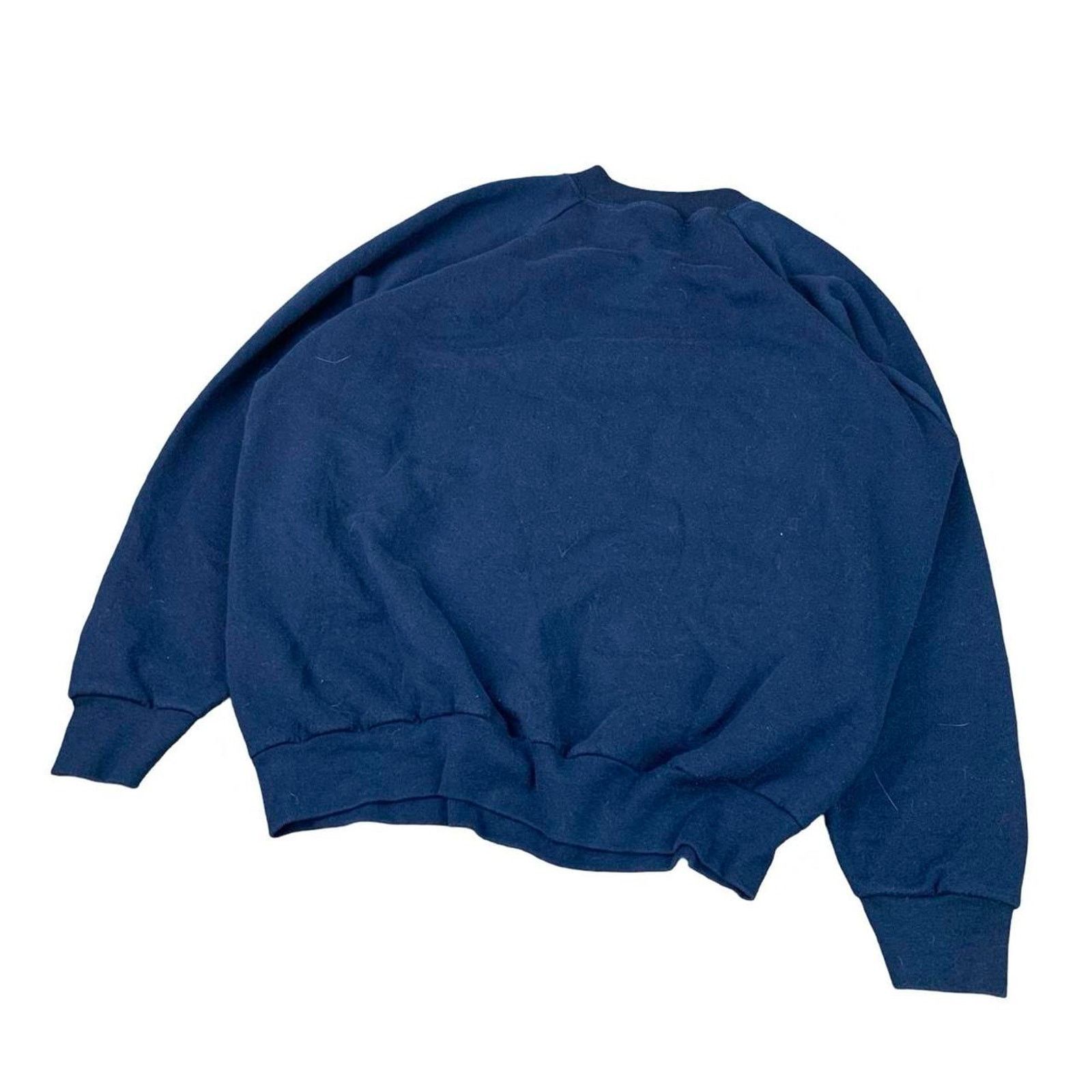 Fruit Of The Loom × Vintage Vintage Fruit of The Loom Blank Boxy 90s Crewneck Size US XL / EU 56 / 4 - 3 Thumbnail