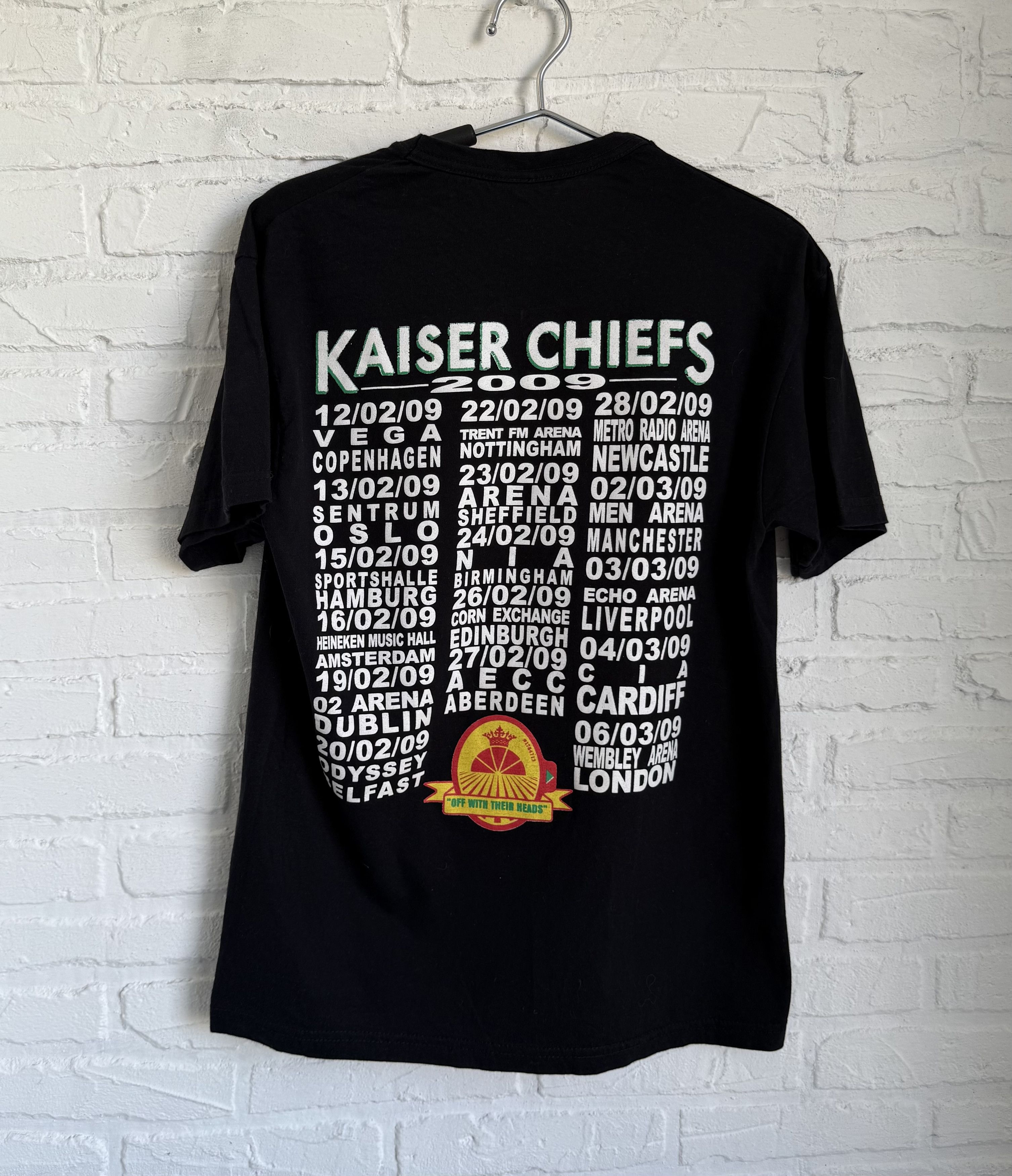 Band Tees 2009 Kaiser chiefs off with their heads t-shirt Size US S / EU 44-46 / 1 - 2 Thumbnail