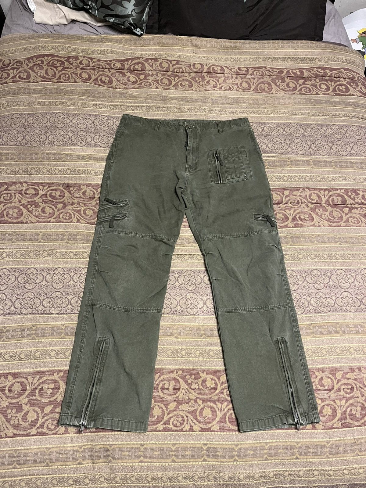 Vintage Vintage Military Army Cargo Pants Size US 36 / EU 52 - 1 Thumbnail