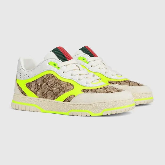 Gucci o1s1wg111025 Re-Web Sneakers in Multicolor Size US 11.5 / EU 44-45 - 2 Thumbnail