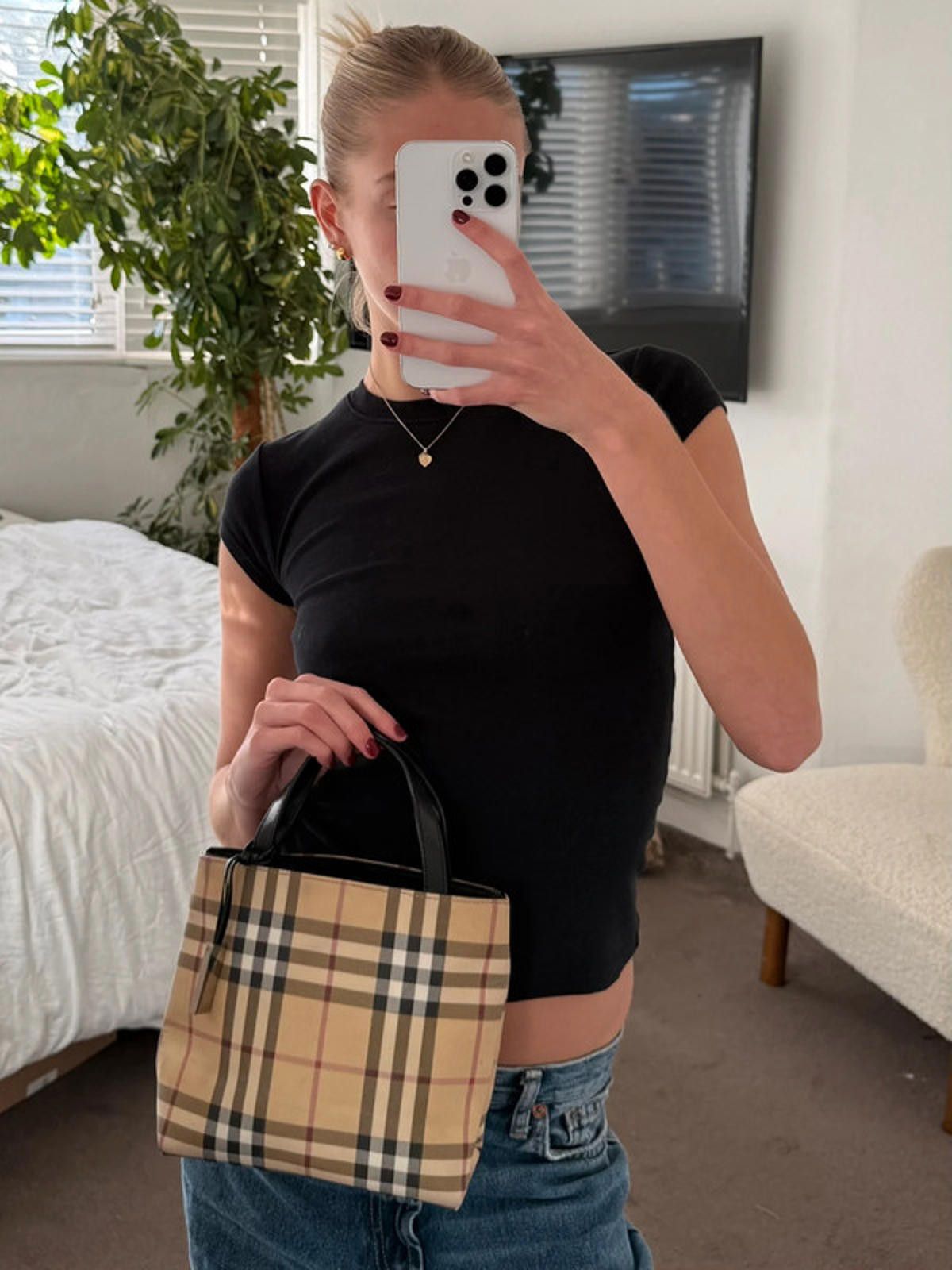 Burberry Burberry Nova Check Mini Tote Size ONE SIZE - 4 Thumbnail