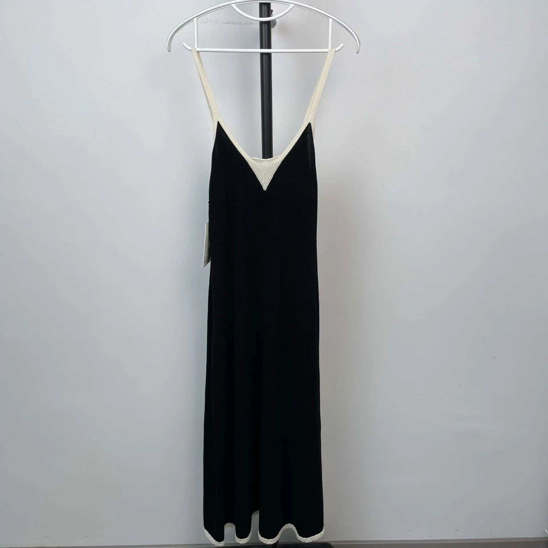 Chanel Chanel Camisole Knit Dress Black 38 Size S / US 4 / IT 40 - 2 Thumbnail