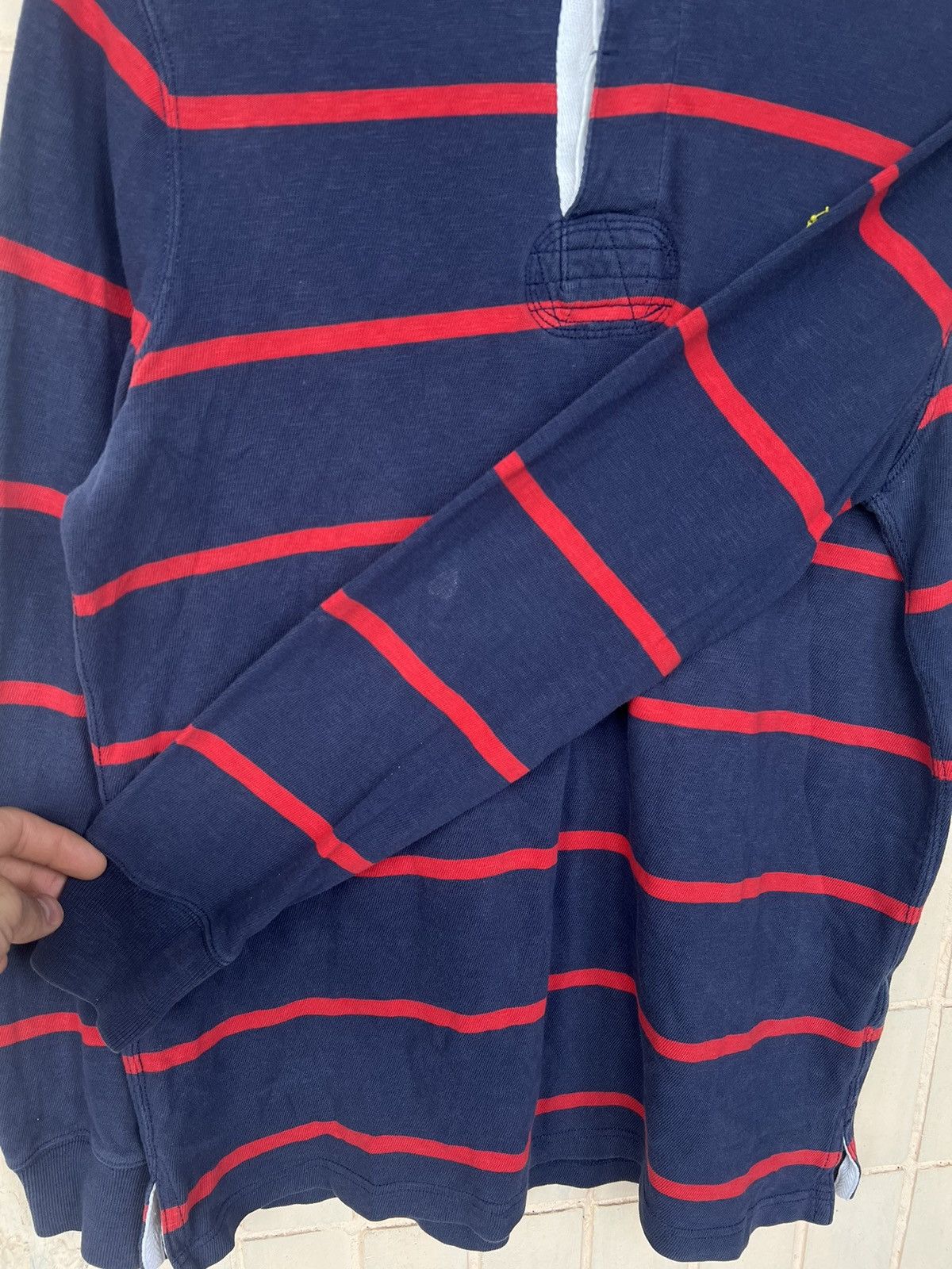 Polo Ralph Lauren Vintage 90s Polo Ralph Lauren Rugby Long Sleeve Shirt Size US S / EU 44-46 / 1 - 15 Thumbnail