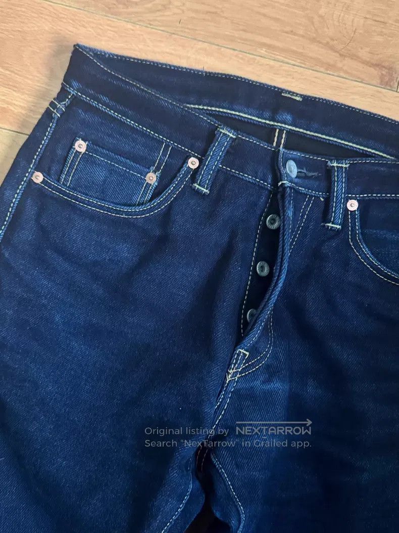 Iron Heart Iron Heart Black and blue double-dyed jeans Size US 32 / EU 48 - 4 Thumbnail