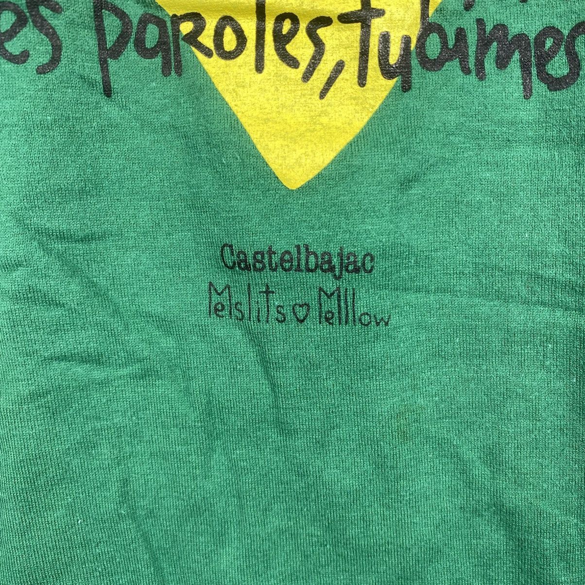 Jean Charles De Castelbajac Vintage CASTELBAJAC Meslits & Mellow Graphic Tee Shirt Size US L / EU 52-54 / 3 - 3 Thumbnail