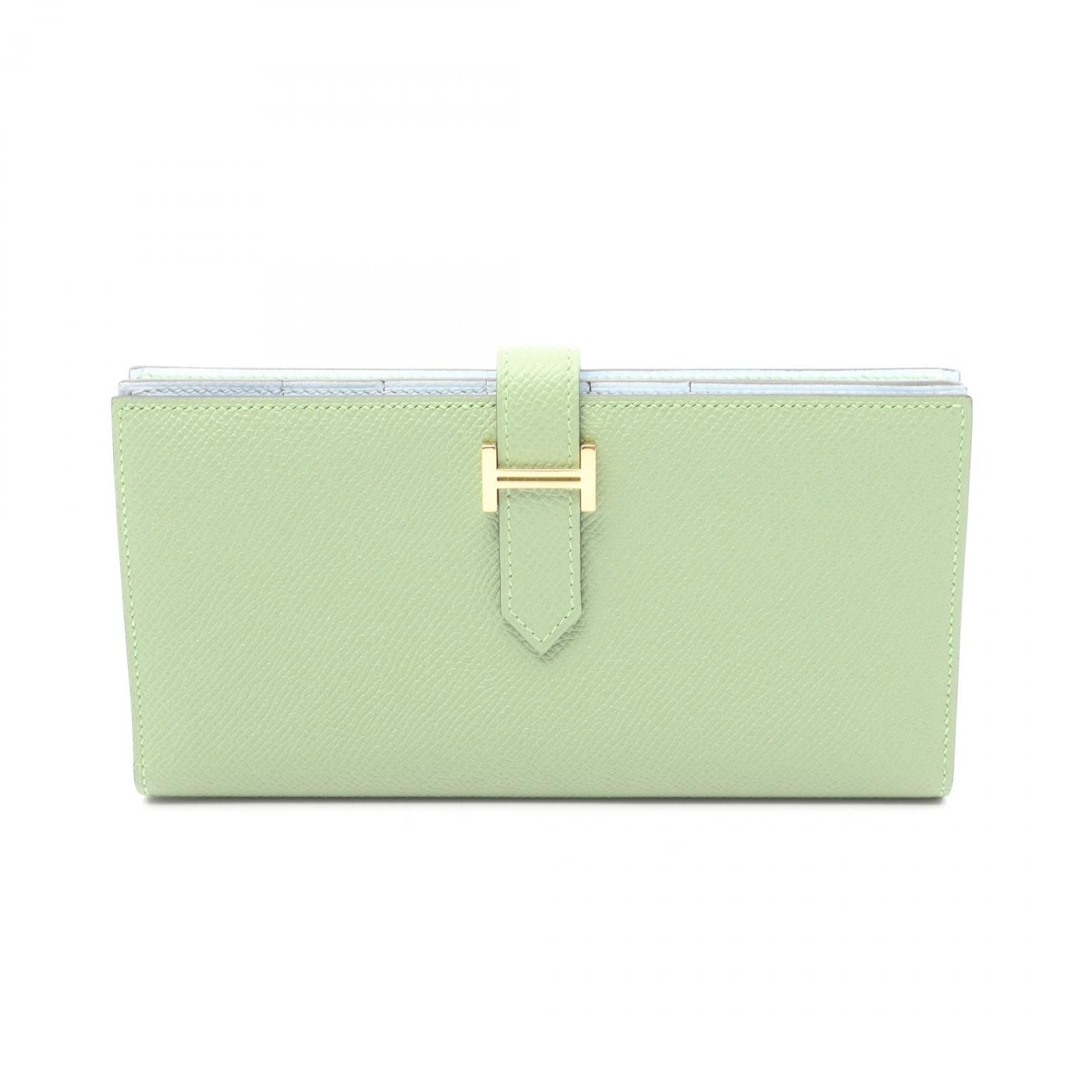 Hermes Hermes Hermes Bearn Souffle Verso Veau Epsom Long Wallet Leather Long Wallet Y2020 DUTY FREE for USA Size ONE SIZE - 1 Thumbnail