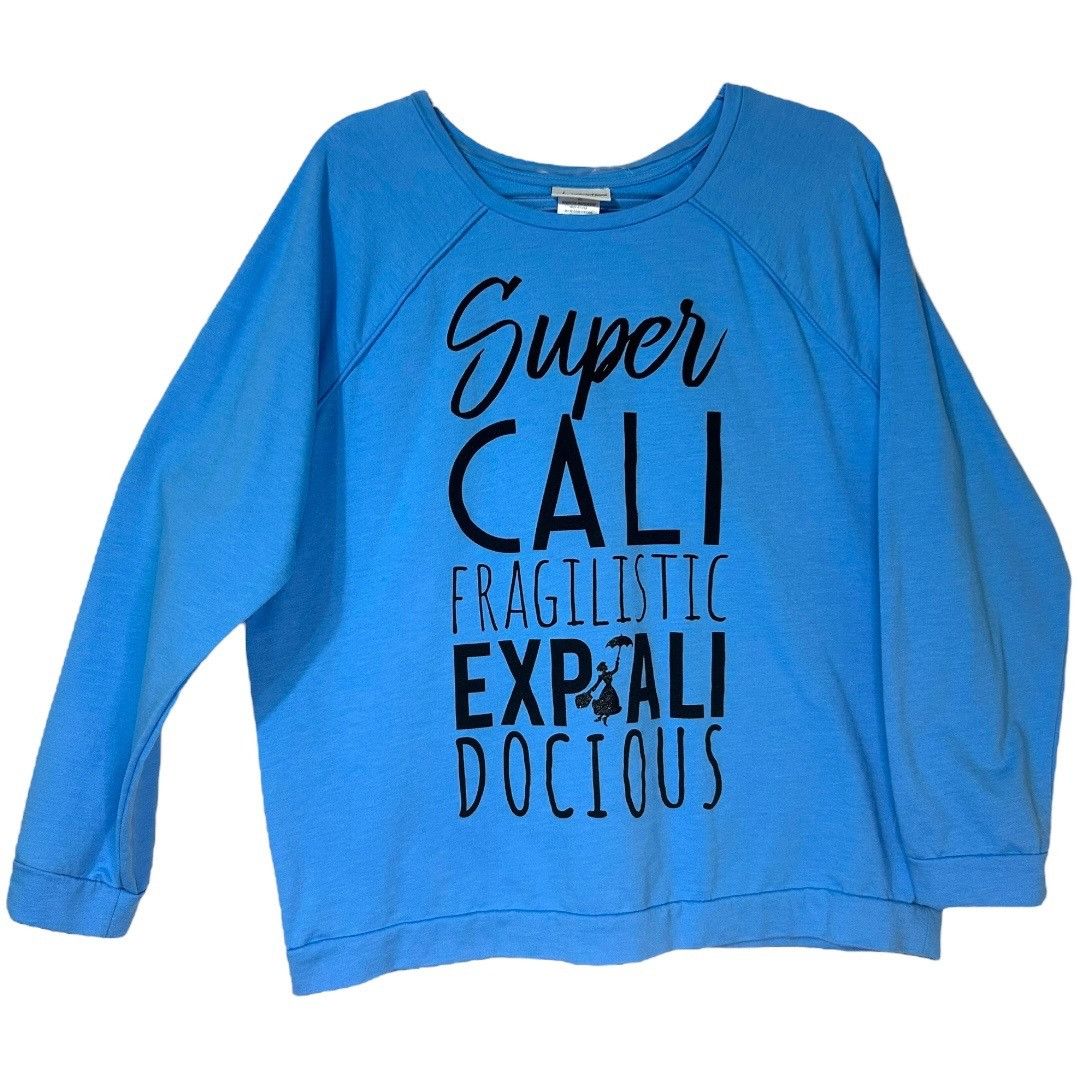 Disney NWOT- Disney Parks Mary Poppins Supercalifragilisticexpialid Size XL / US 12-14 / IT 48-50 - 1 Thumbnail