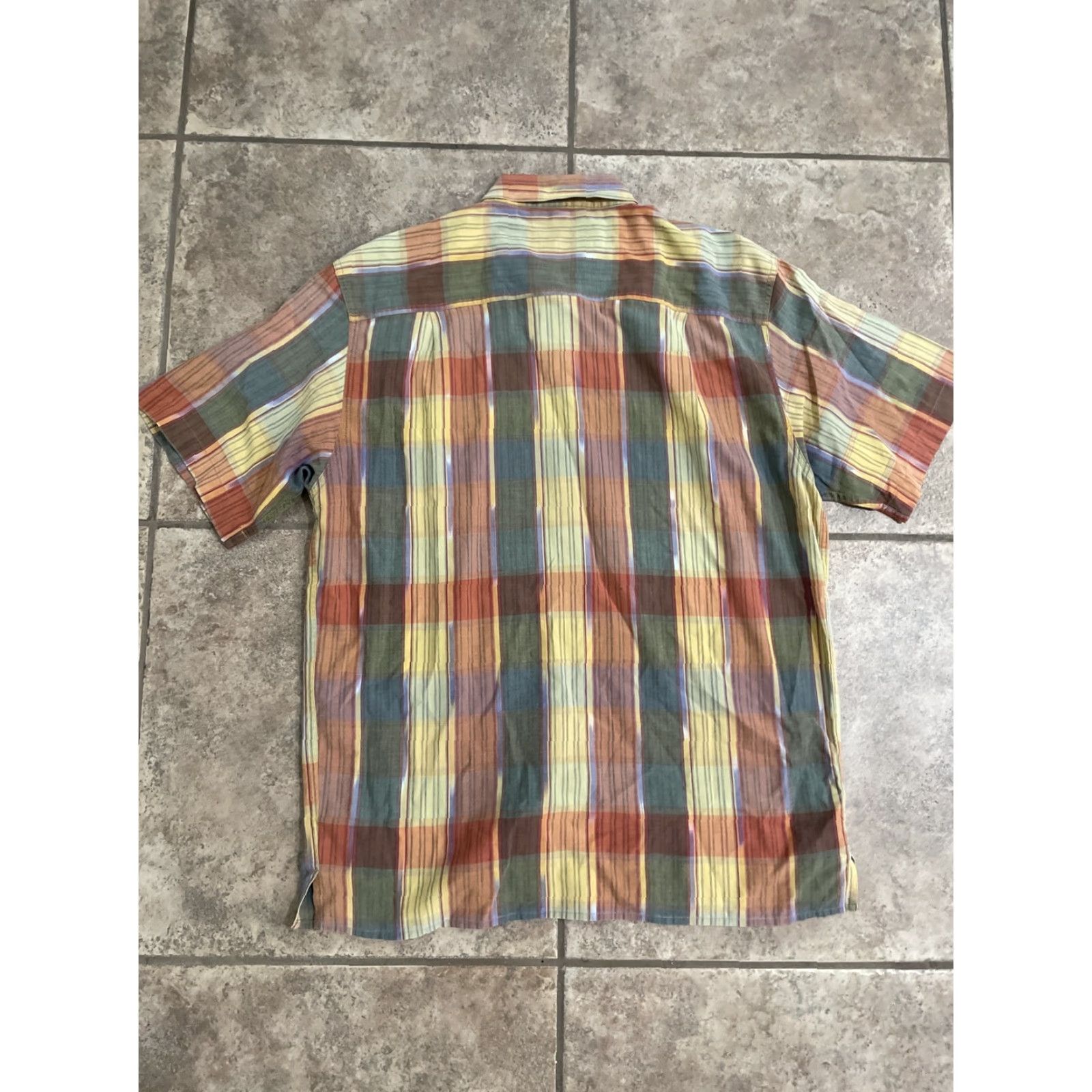 The Territory Ahead TERRITORY AHEAD Multicolor Button-Up Shirt Short Sleeve Adult Large Mens Size US L / EU 52-54 / 3 - 6 Thumbnail