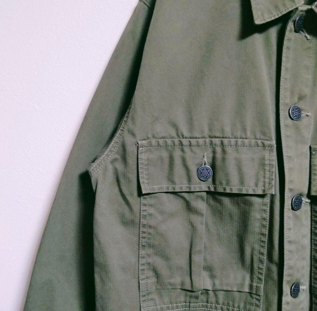 Johnbull Vintage Johnbull 13star Repro 1950 Military Cropped Shirt Size US S / EU 44-46 / 1 - 7 Thumbnail