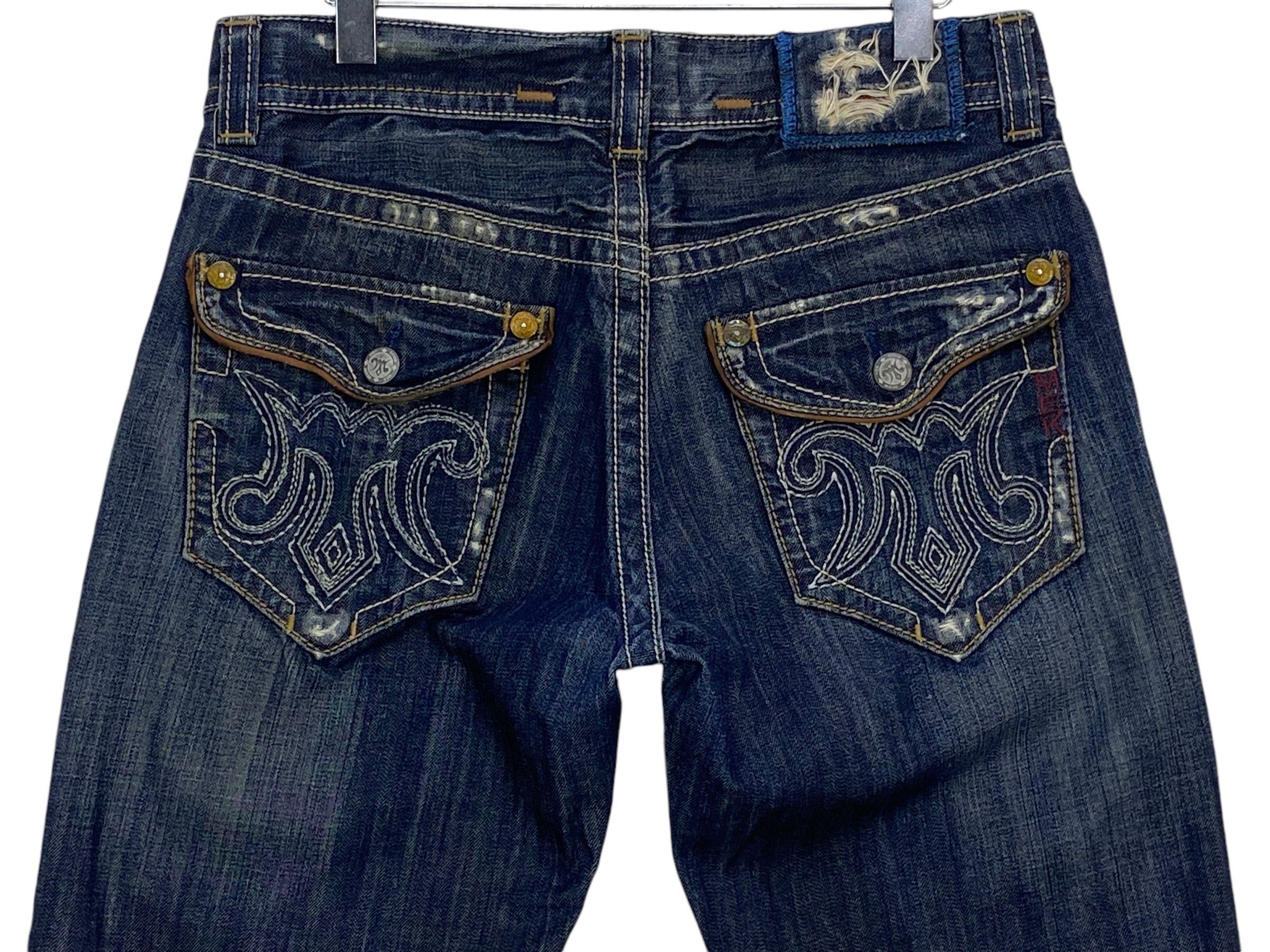 Japanese Brand Mek Denim Selvedge Jeans Size US 32 / EU 48 - 6 Thumbnail