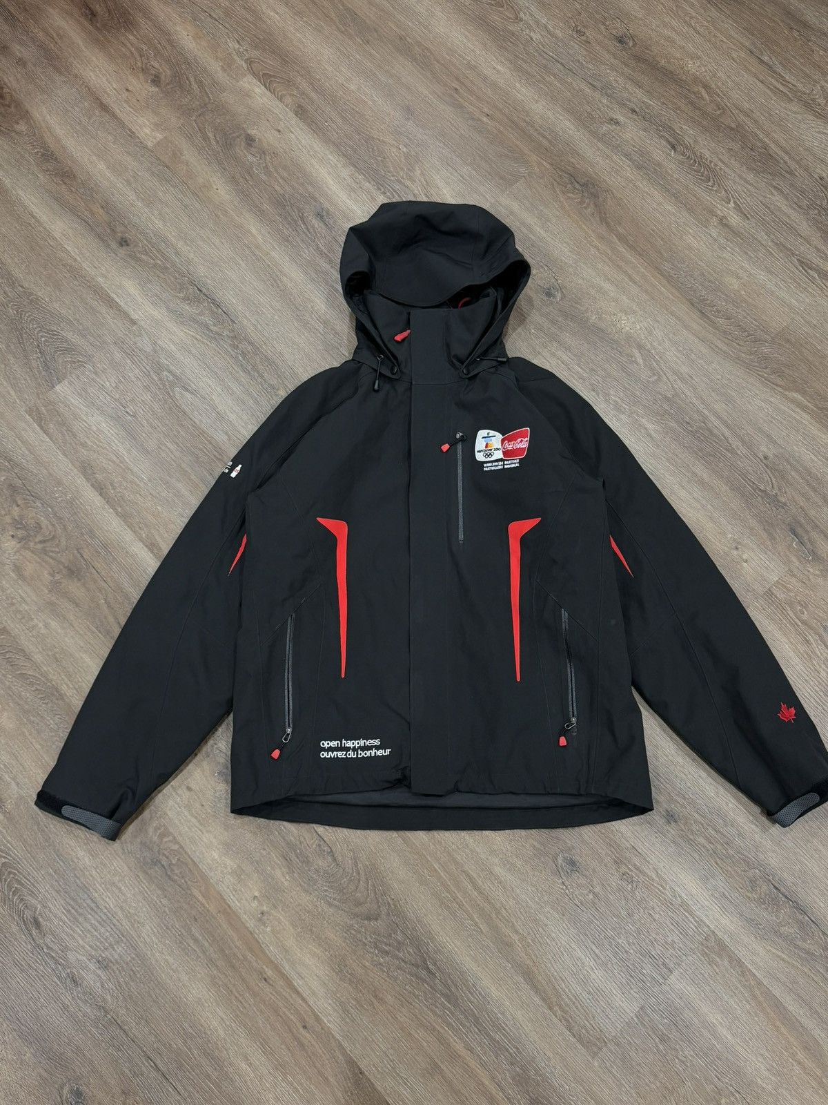 Coca Cola 2010 Winter Olympics Coca-Cola/Spyder Men's Leader Jacket Size US M / EU 48-50 / 2 - 1 Thumbnail