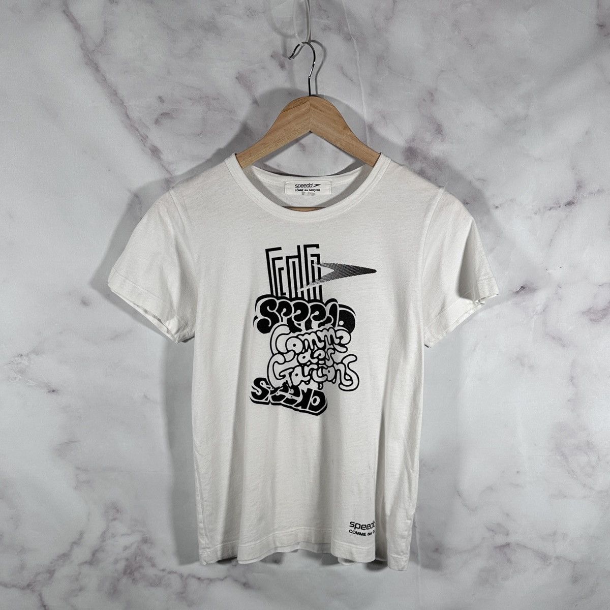 COMME des GARCONS speedo Tシャツ グレー - メルカリ