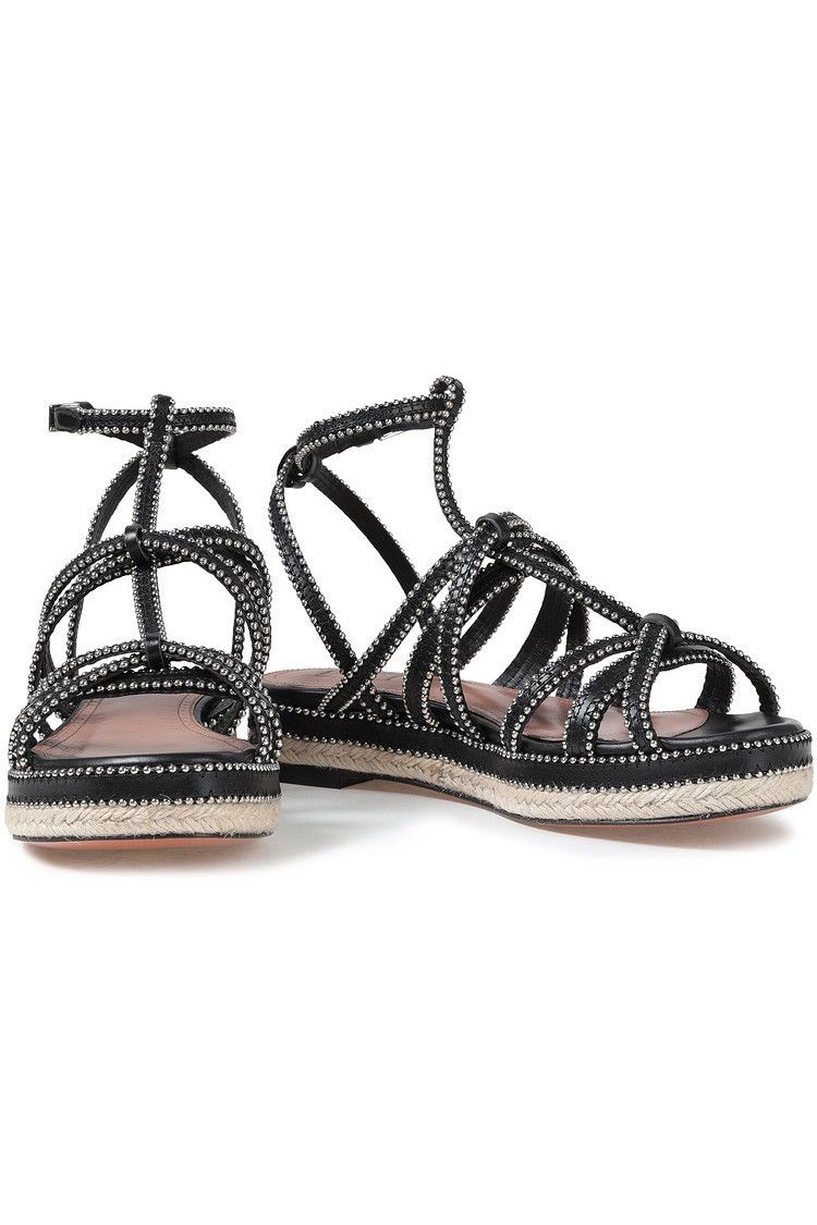 Alaia Alaia Studded Espadrilles Size US 7 / IT 37 - 4 Thumbnail
