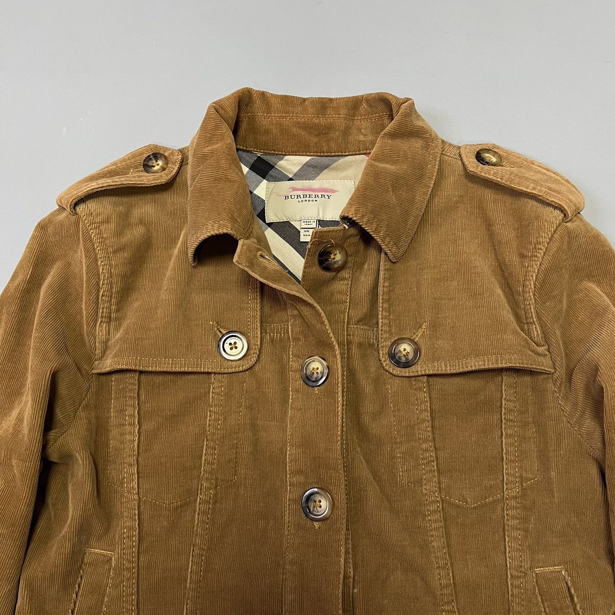 Burberry Burberry Corduroy Jacket woman’s made in Italy Size S / US 4 / IT 40 - 3 Thumbnail