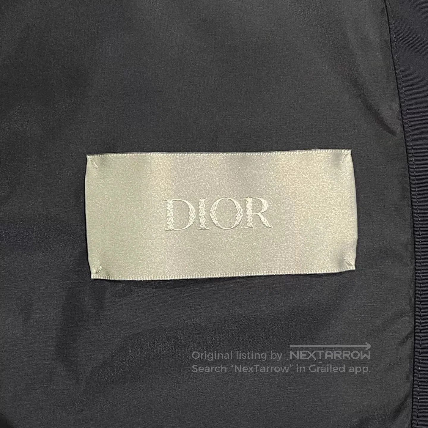 Dior Blue Quilted Light Jacket Size M. Size US M / EU 48-50 / 2 - 5 Thumbnail