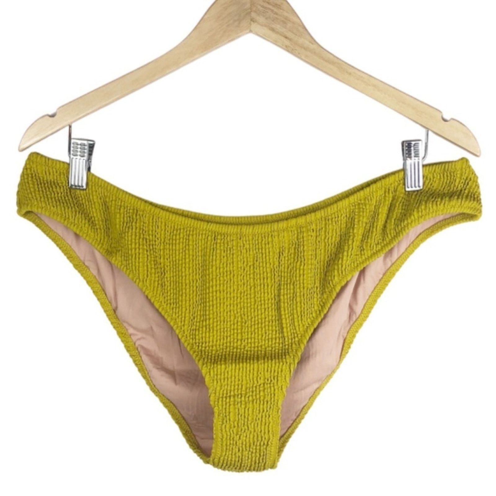 Madewell New with tag Madewell Women's 2nd Wave Ribbed Bikini Bottoms Size ONE SIZE - 6 Thumbnail