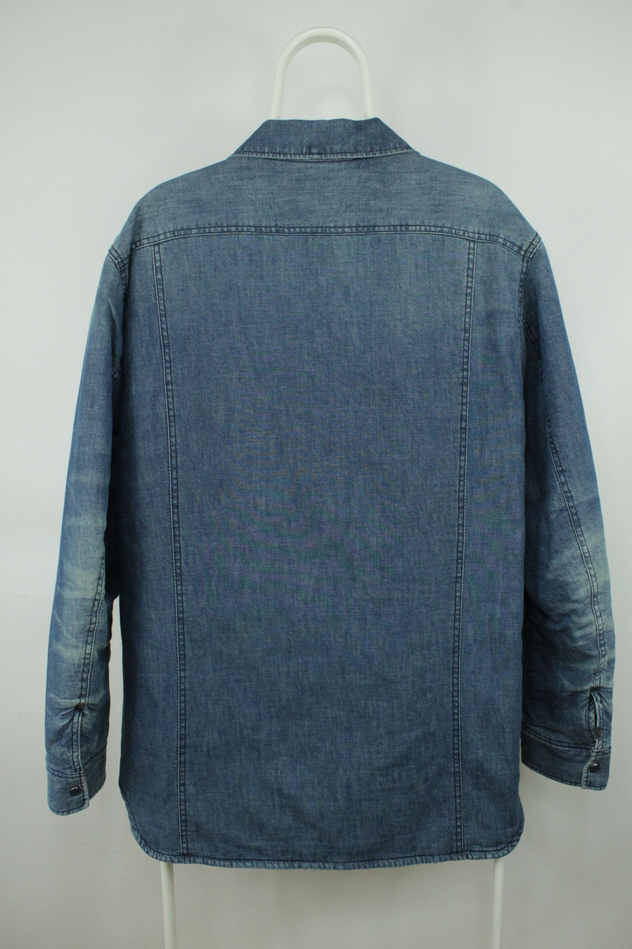 G-Star G-Star Raw 3301 Padded Denim Overshirt Jacket Size US XL / EU 56 / 4 - 12 Thumbnail