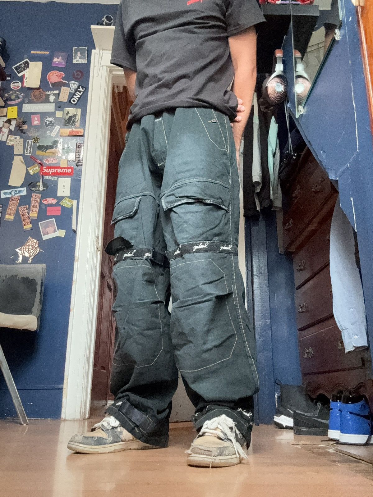 Marithe Francois Girbaud Girboud Jeans Velcro Straps | Grailed