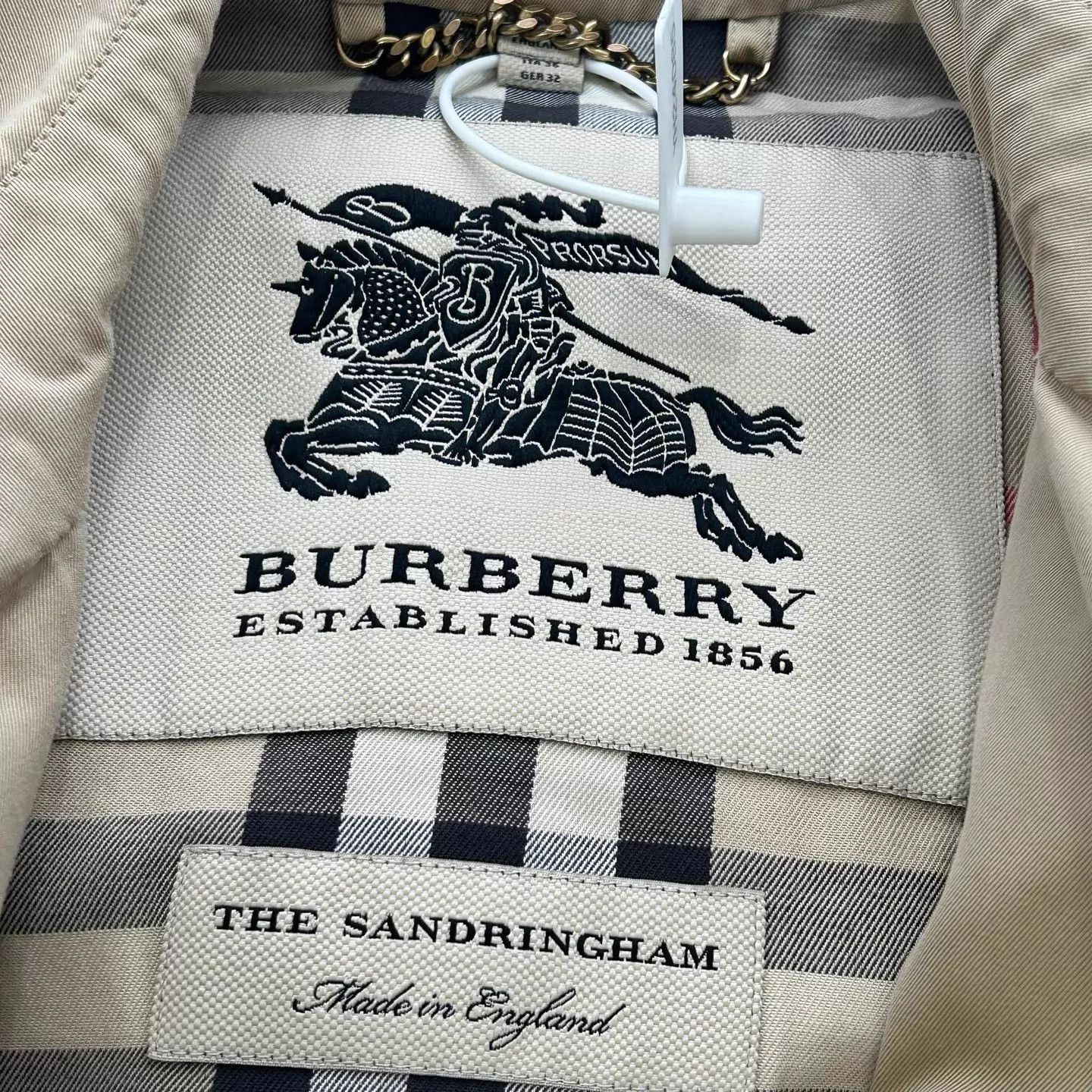 Burberry Burberry Khaki Double-Breasted Trench Coat 36 Size XS / US 0-2 / IT 36-38 - 3 Thumbnail