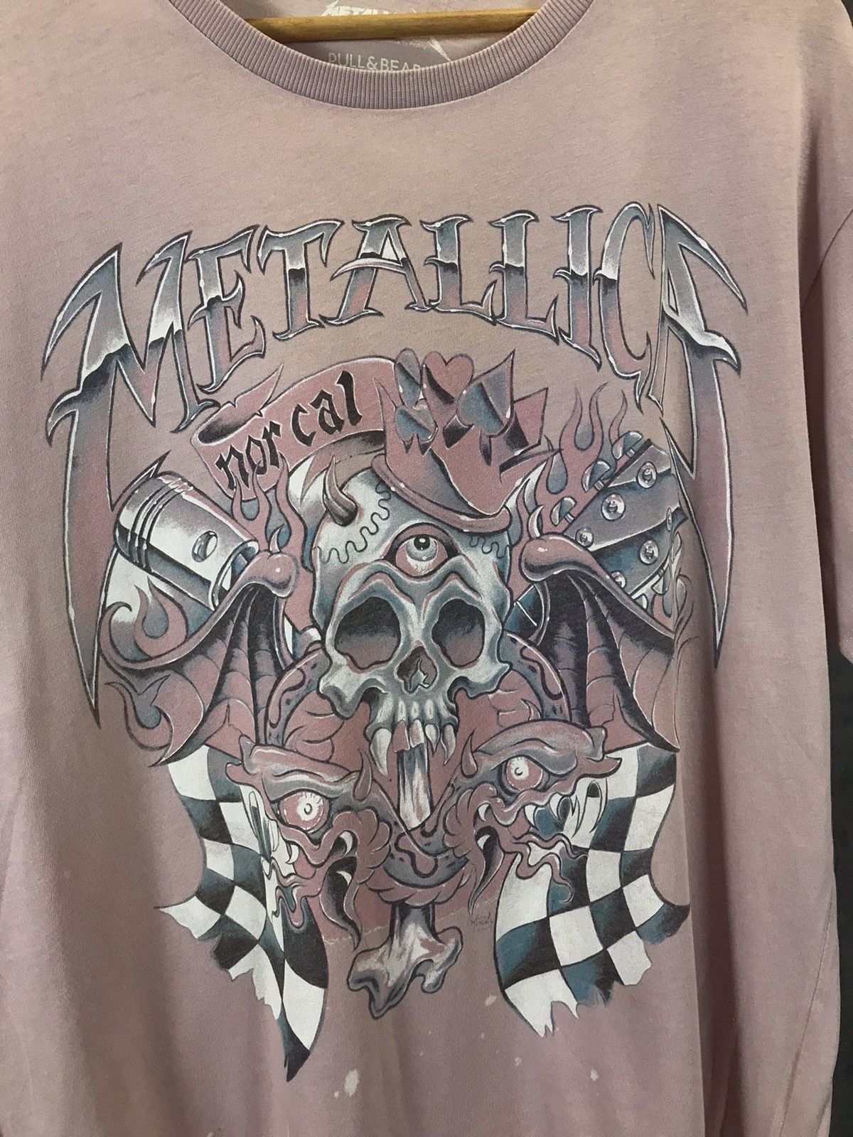 Metallica Metallica skull rock band tee Size US L / EU 52-54 / 3 - 3 Thumbnail