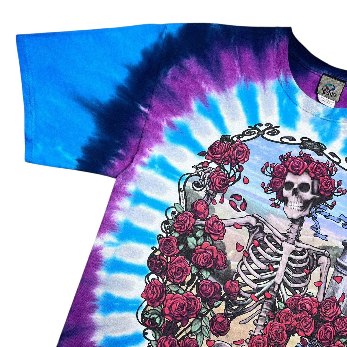 Liquid Blue Grateful Dead Liquid Blue 30th Anniversary Bertha T-Shirt Size US L / EU 52-54 / 3 - 8 Thumbnail
