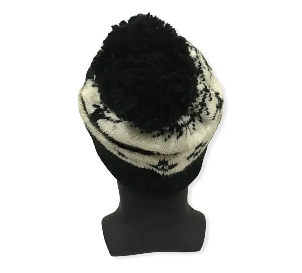 Japanese Brand × Vintage Japanese Brand Fullprint Bobble Beanie Hat Size ONE SIZE - 4 Thumbnail