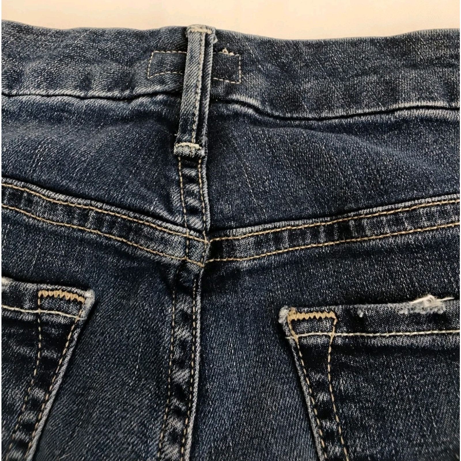MOTHER Mother High Waist Looker Jean Women's 27" Dark Distressed Size 27" / US 4 / IT 40 - 9 Thumbnail